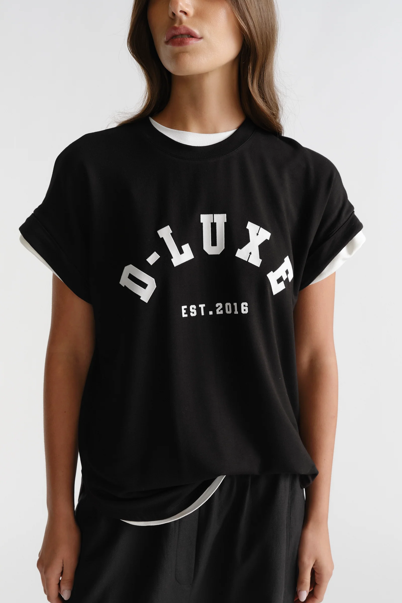 D-Luxe Half Moon Tee - Image 2