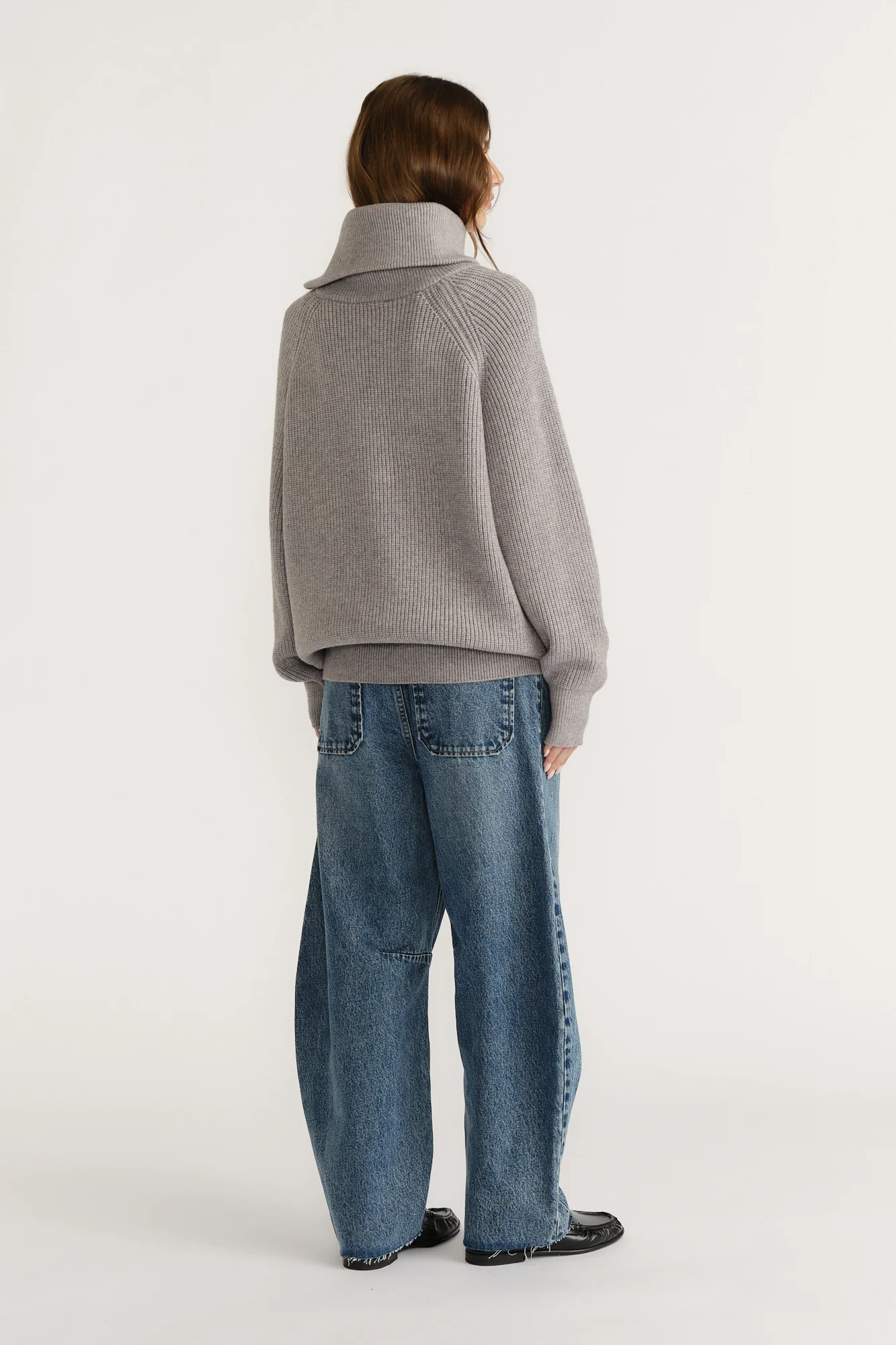 D-Luxe High Neck Knit Jumper - Image 3