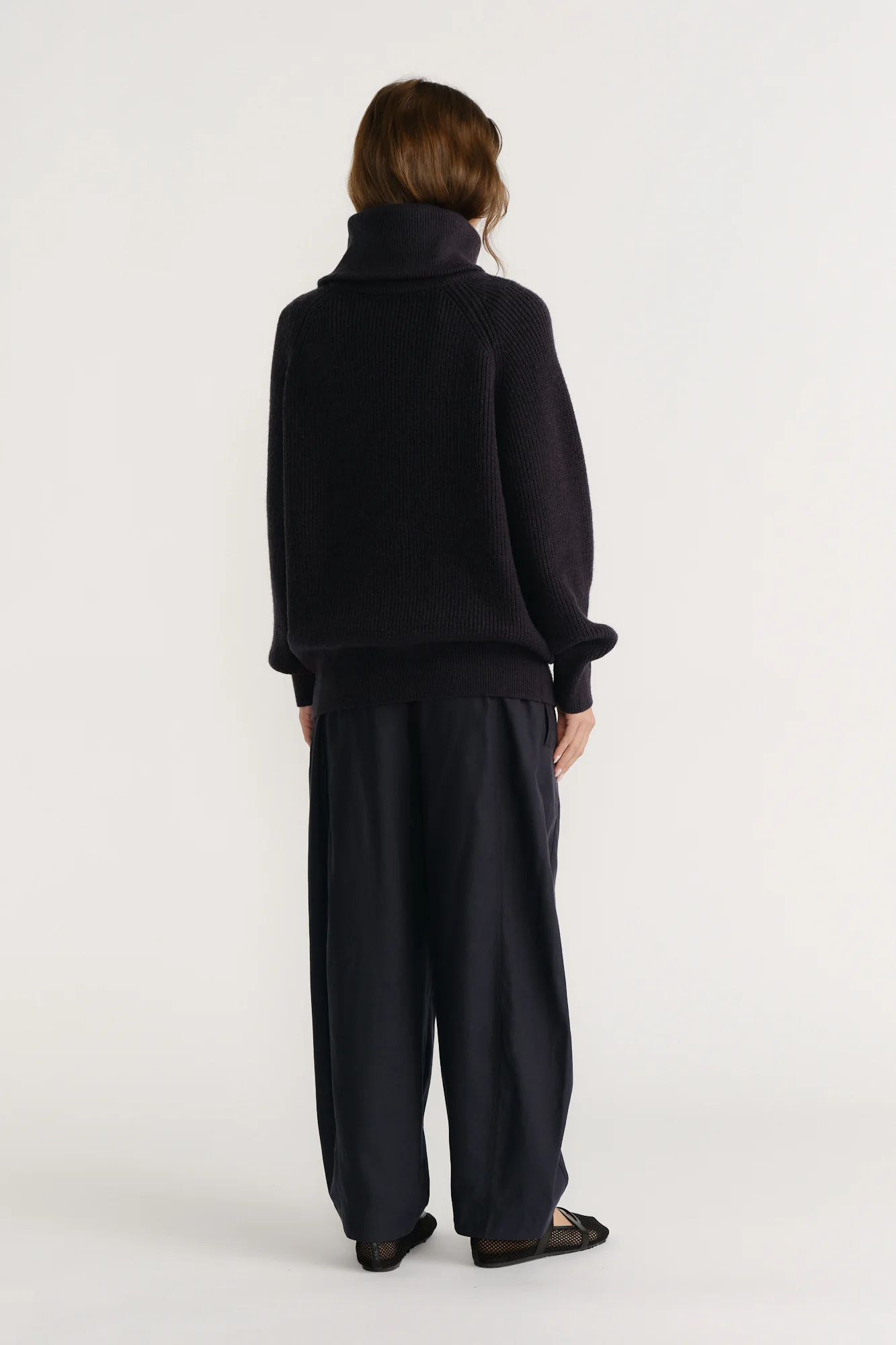 D-Luxe High Neck Knit Jumper - Image 3