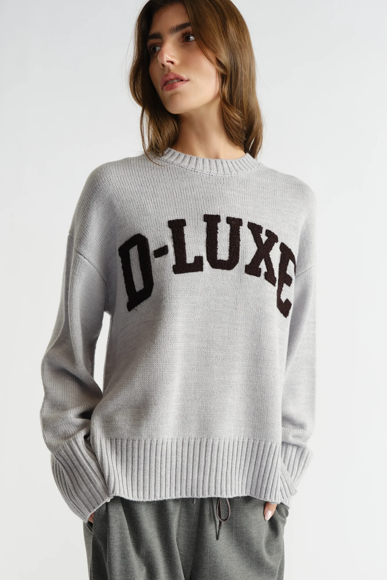 D-Luxe Logo Knit Jumper - Image 2
