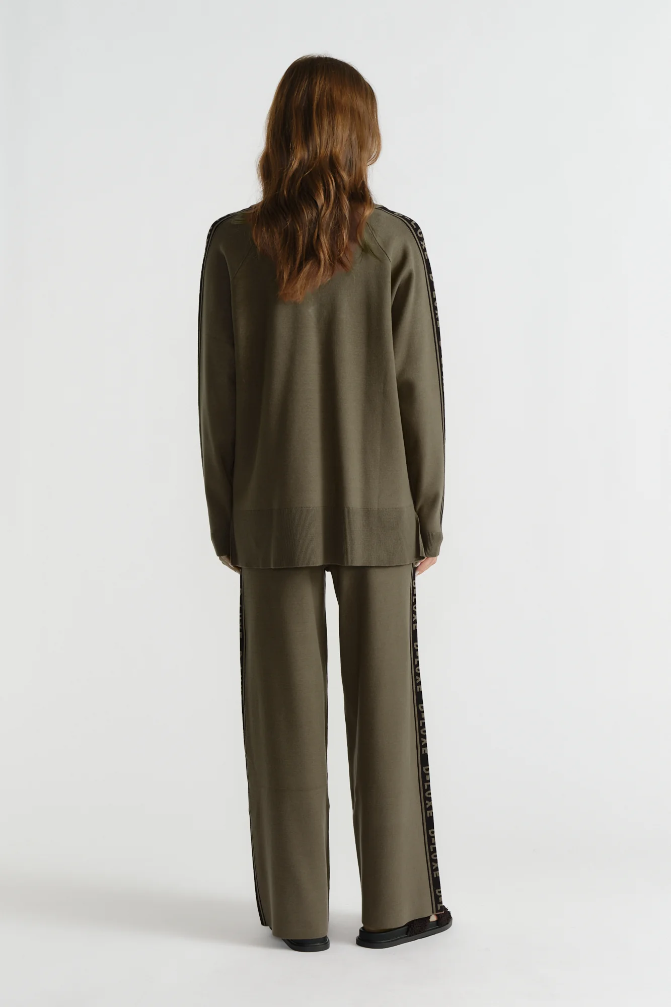 D-Luxe Logo Panel Knit Top - Image 3