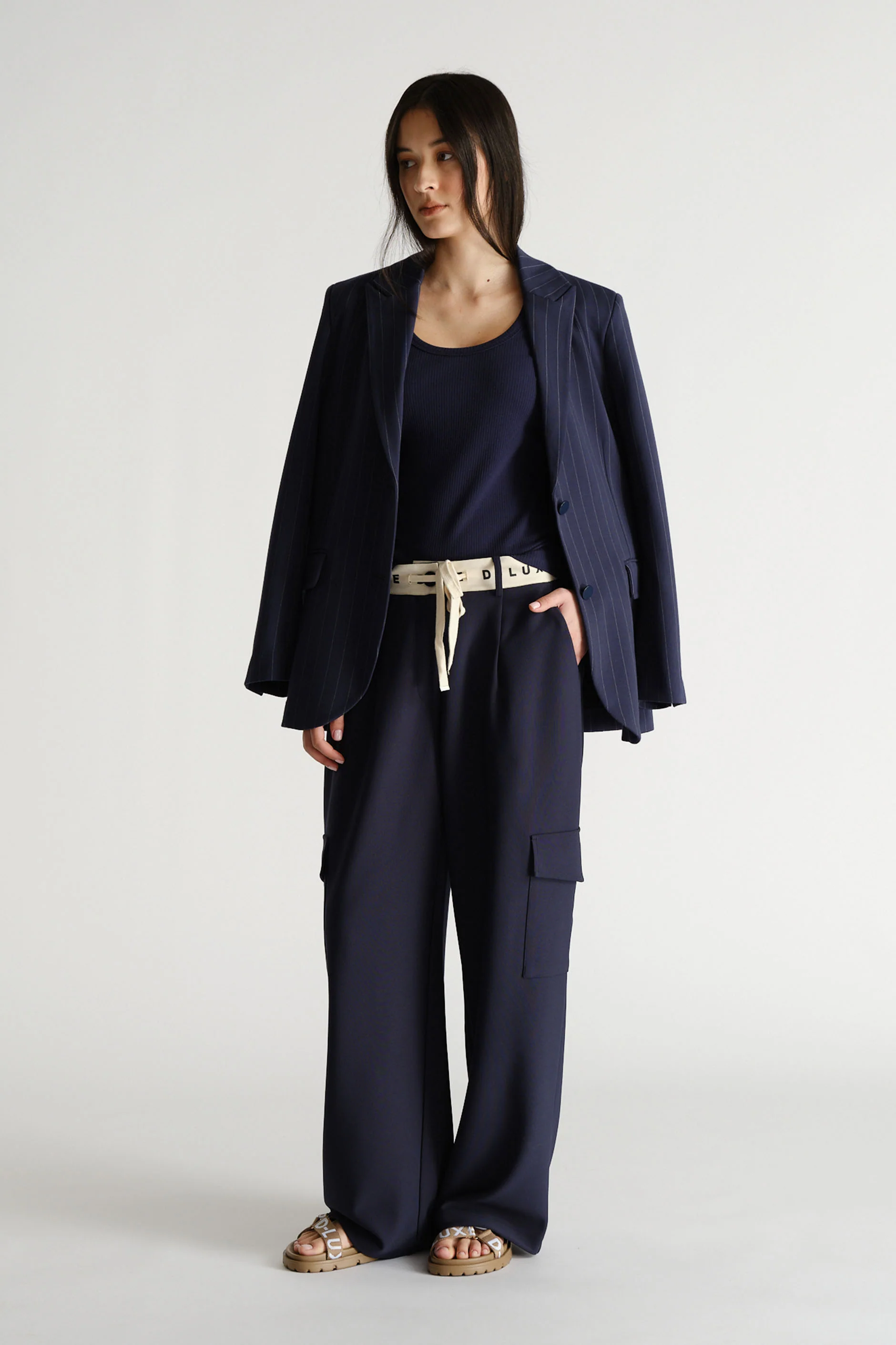 D-Luxe Logo Waistband Pant - Image 2