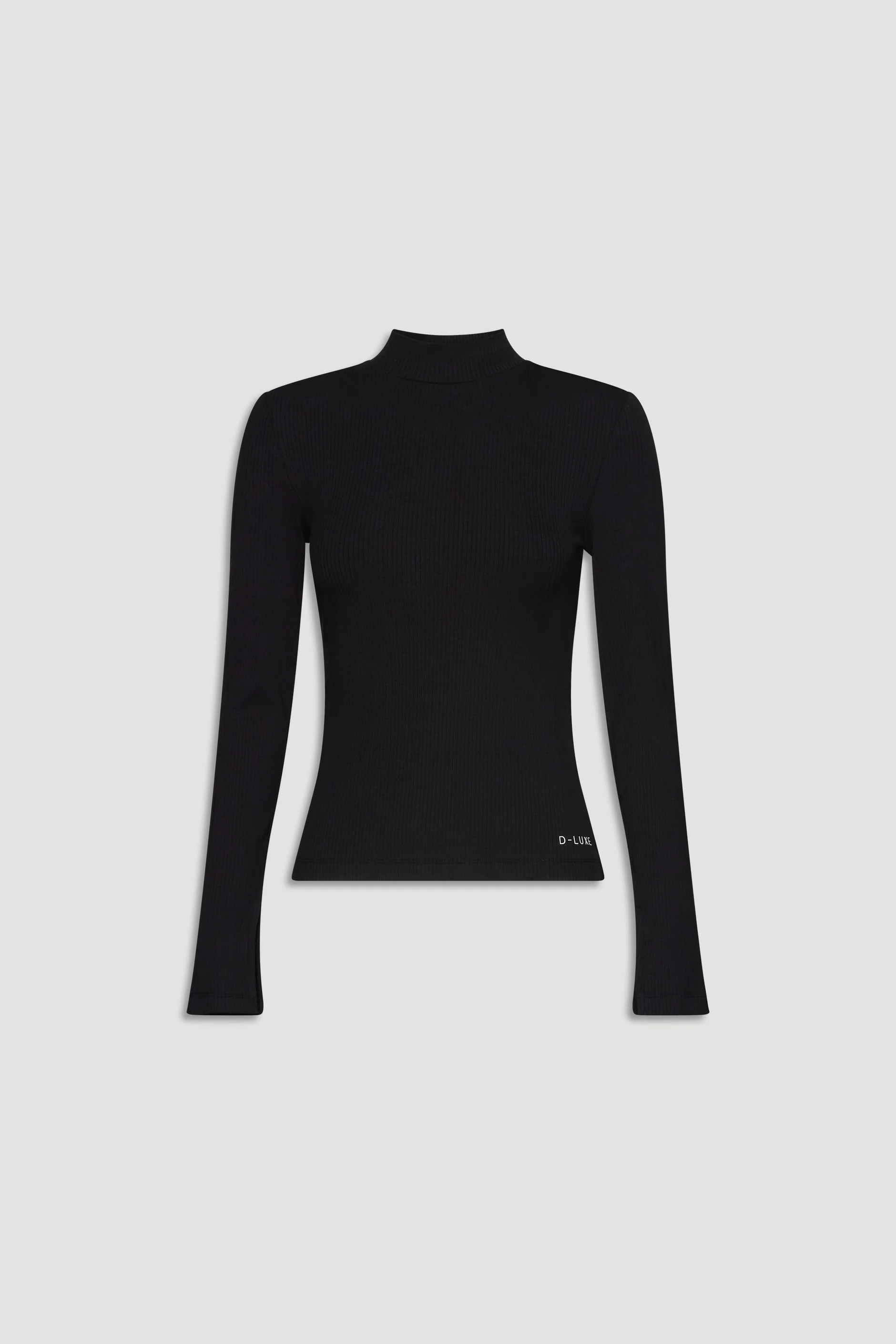 D-Luxe Long Sleeve Rib Top - Image 4