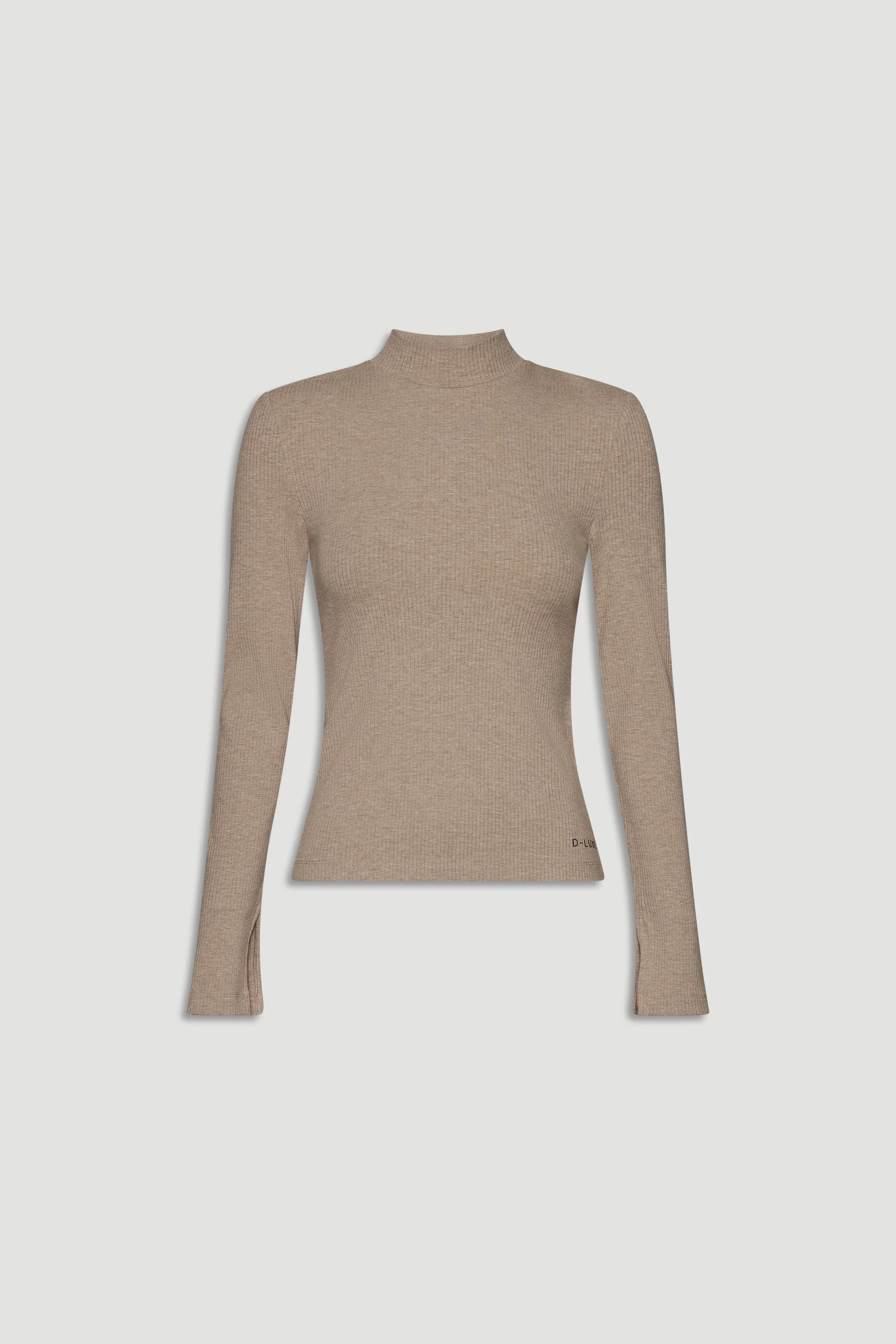 D-Luxe Long Sleeve Rib Top - Image 4