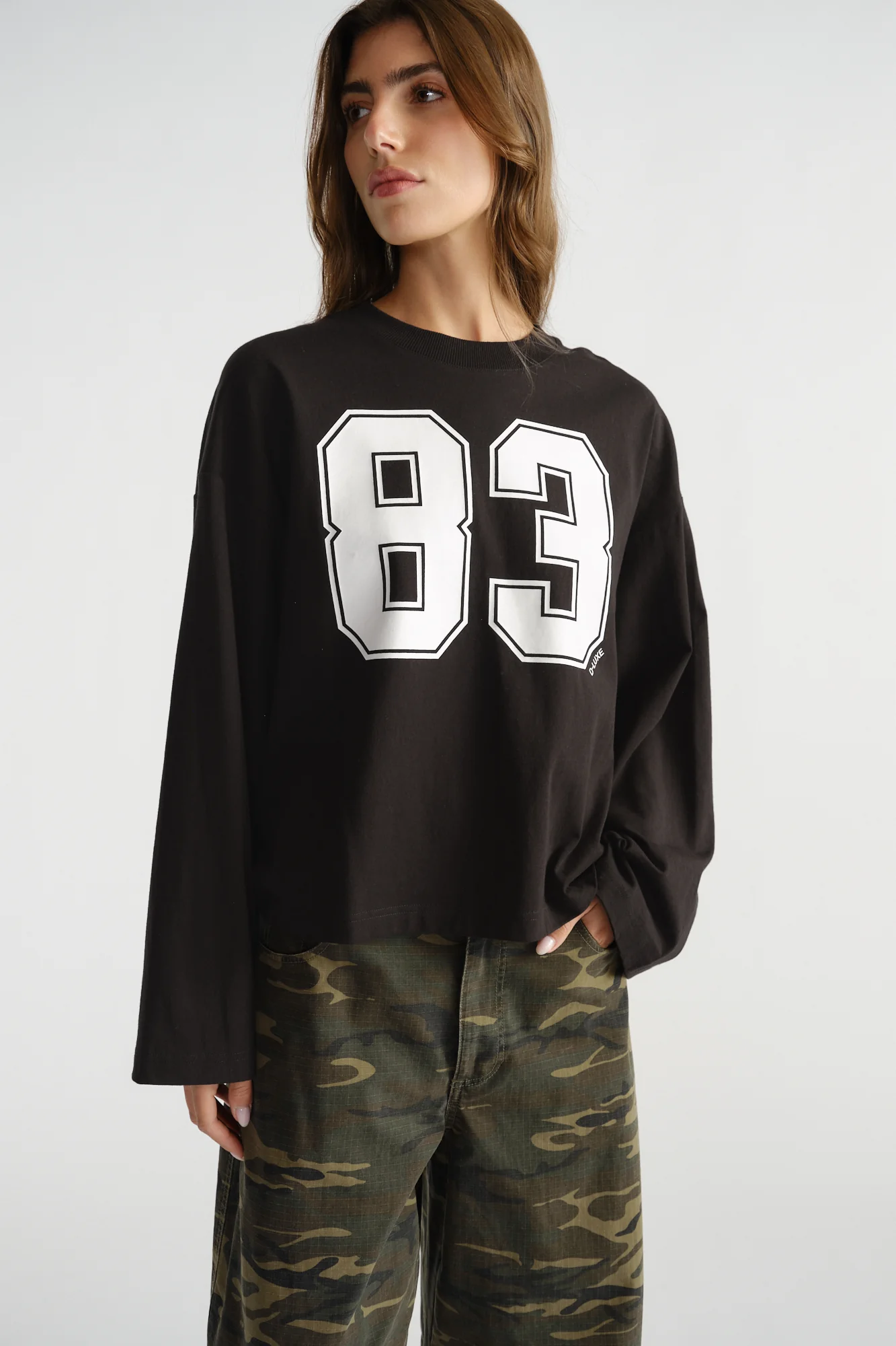 D-Luxe Number Long Sleeve Tee - Image 2