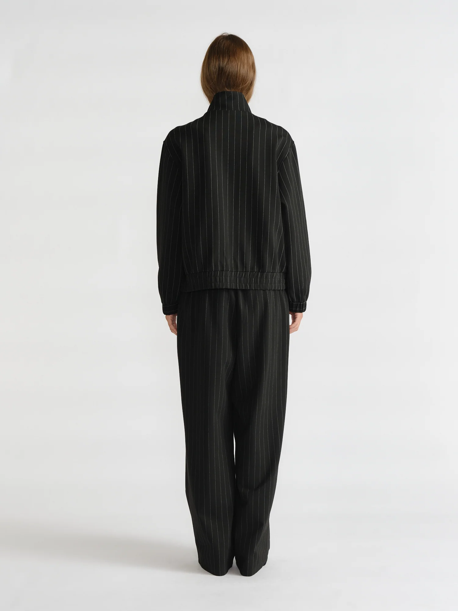 D-Luxe Pinstripe Bomber - Image 3