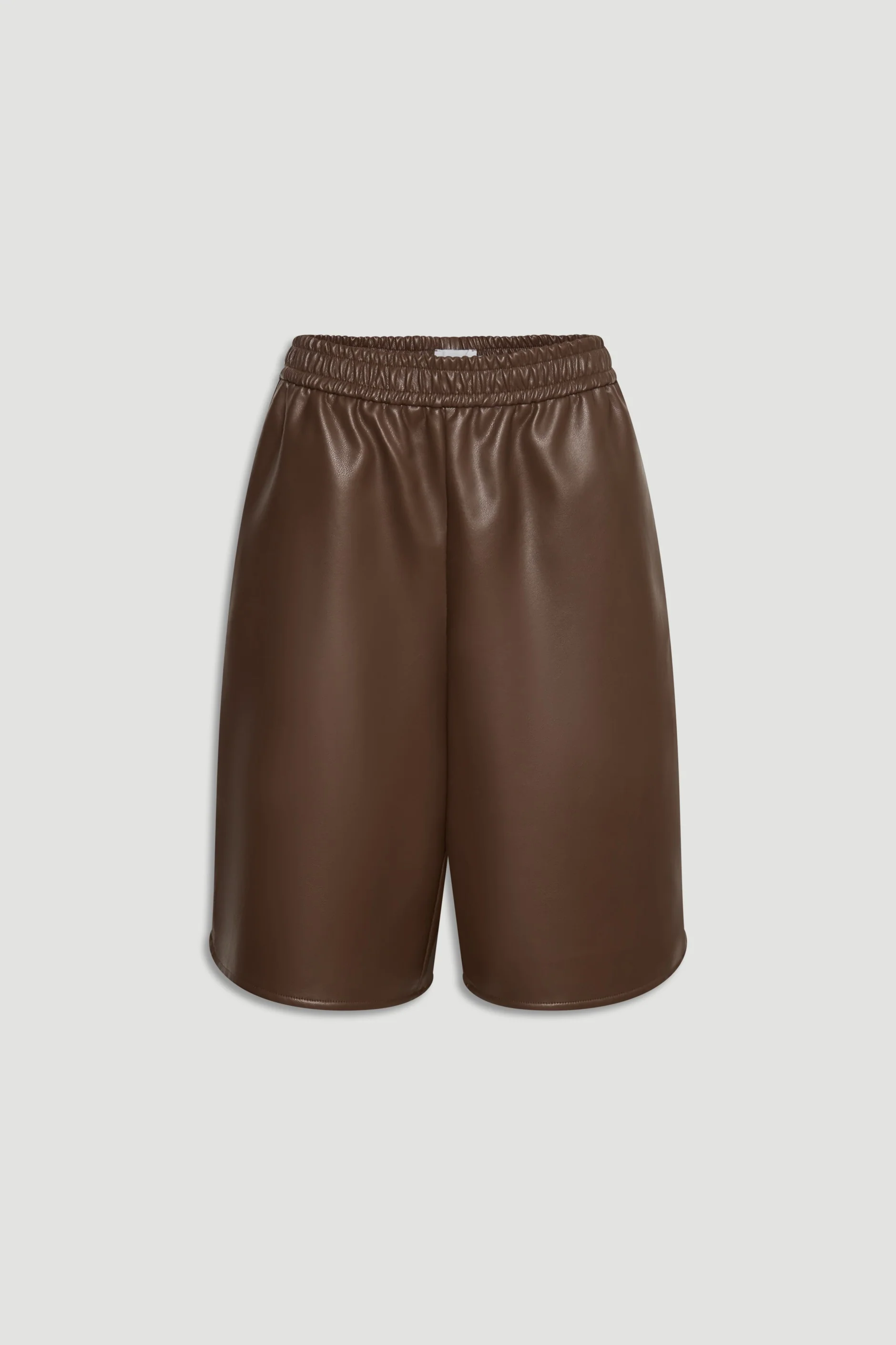 D-Luxe Faux Leather Bermuda - Image 4