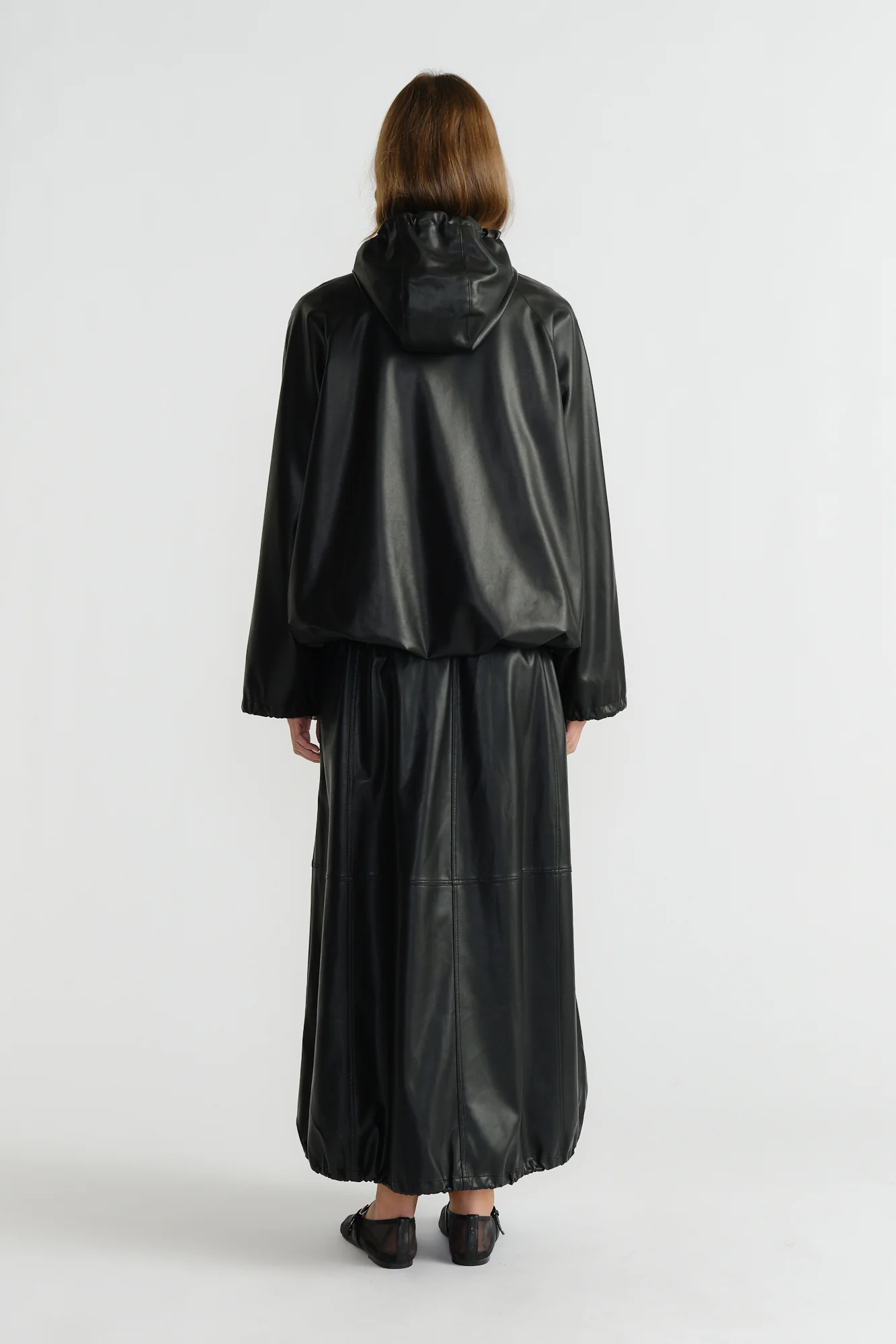 D-Luxe Faux Leather Bomber - Image 3