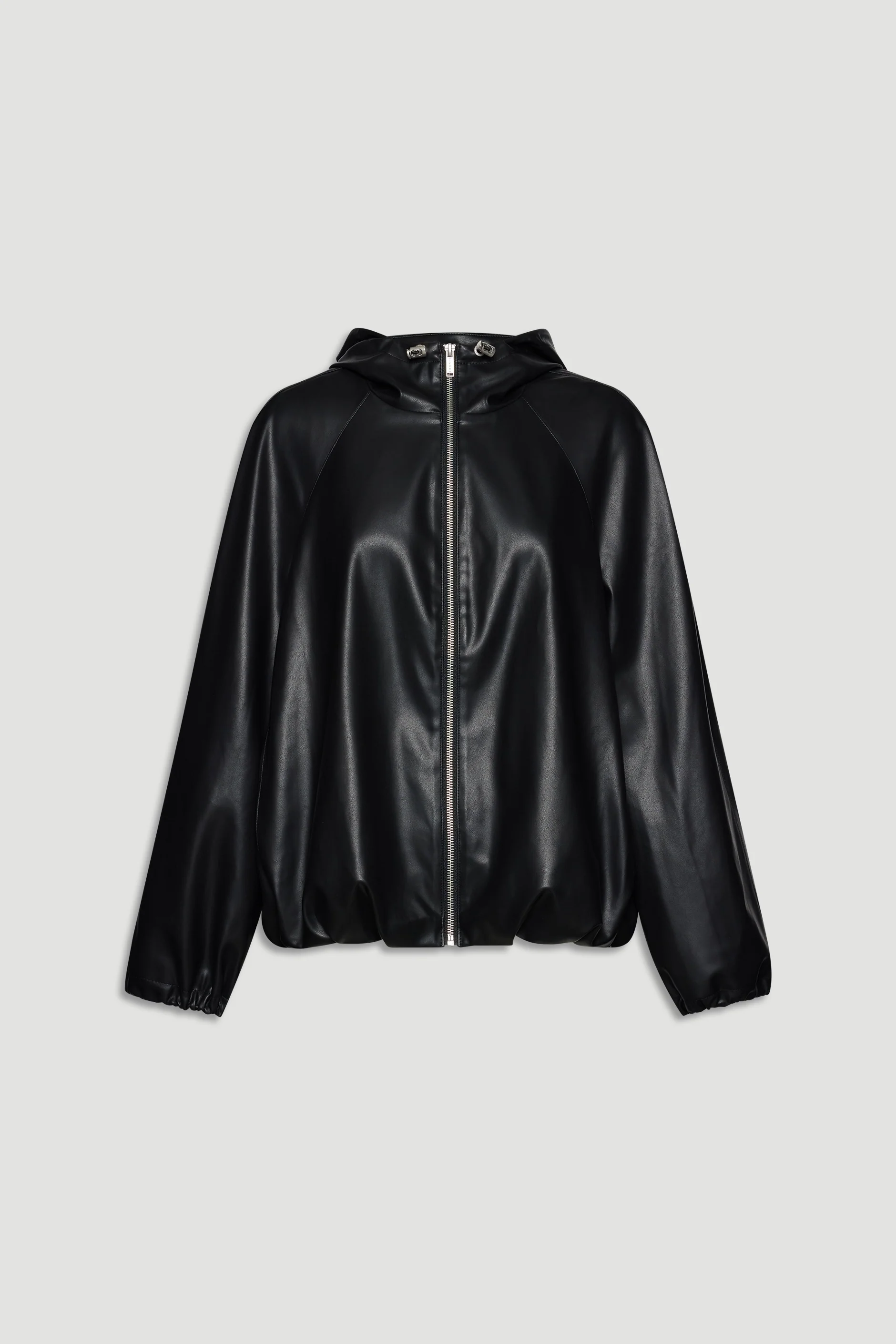 D-Luxe Faux Leather Bomber - Image 5