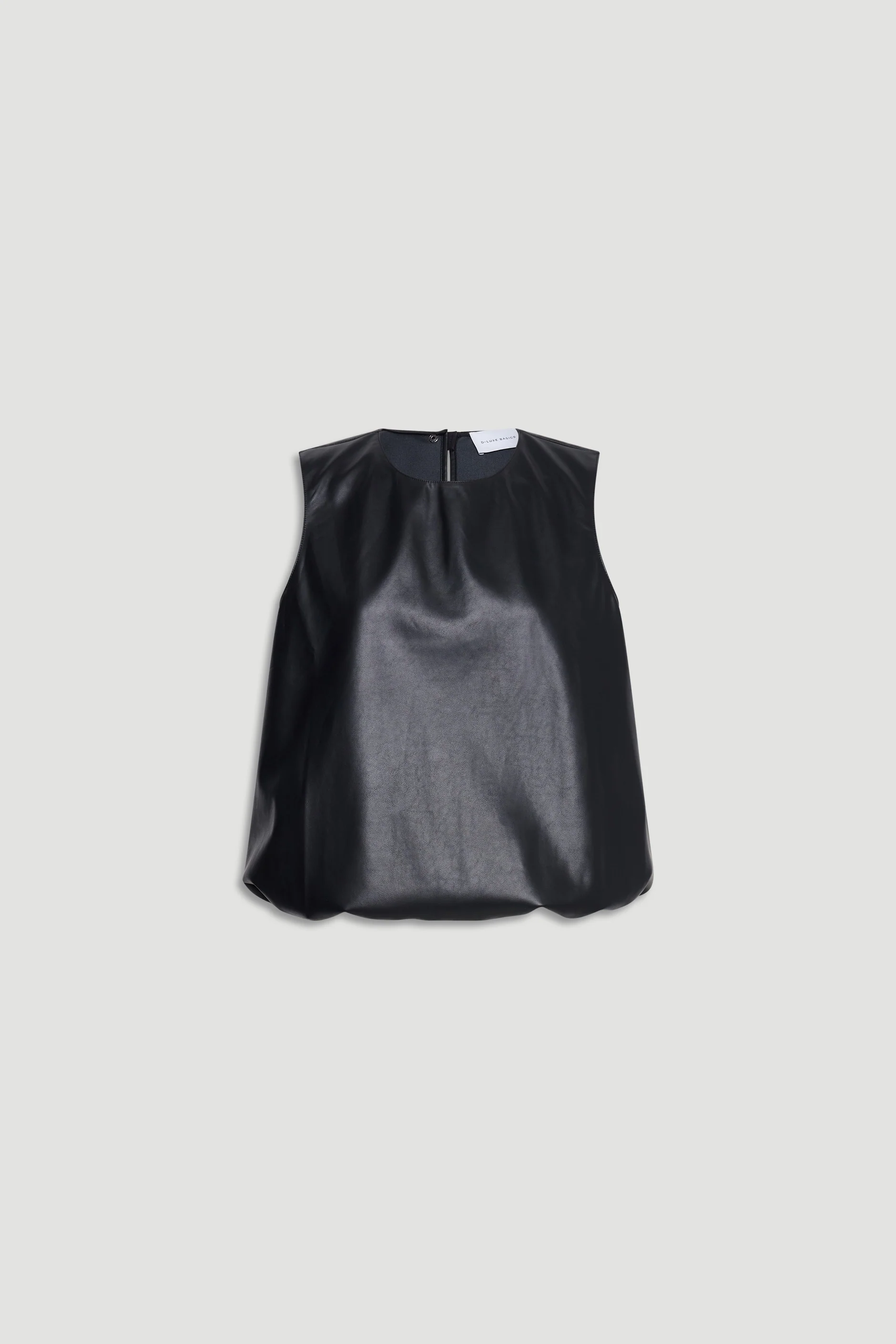 D-Luxe Faux Leather Top - Image 4