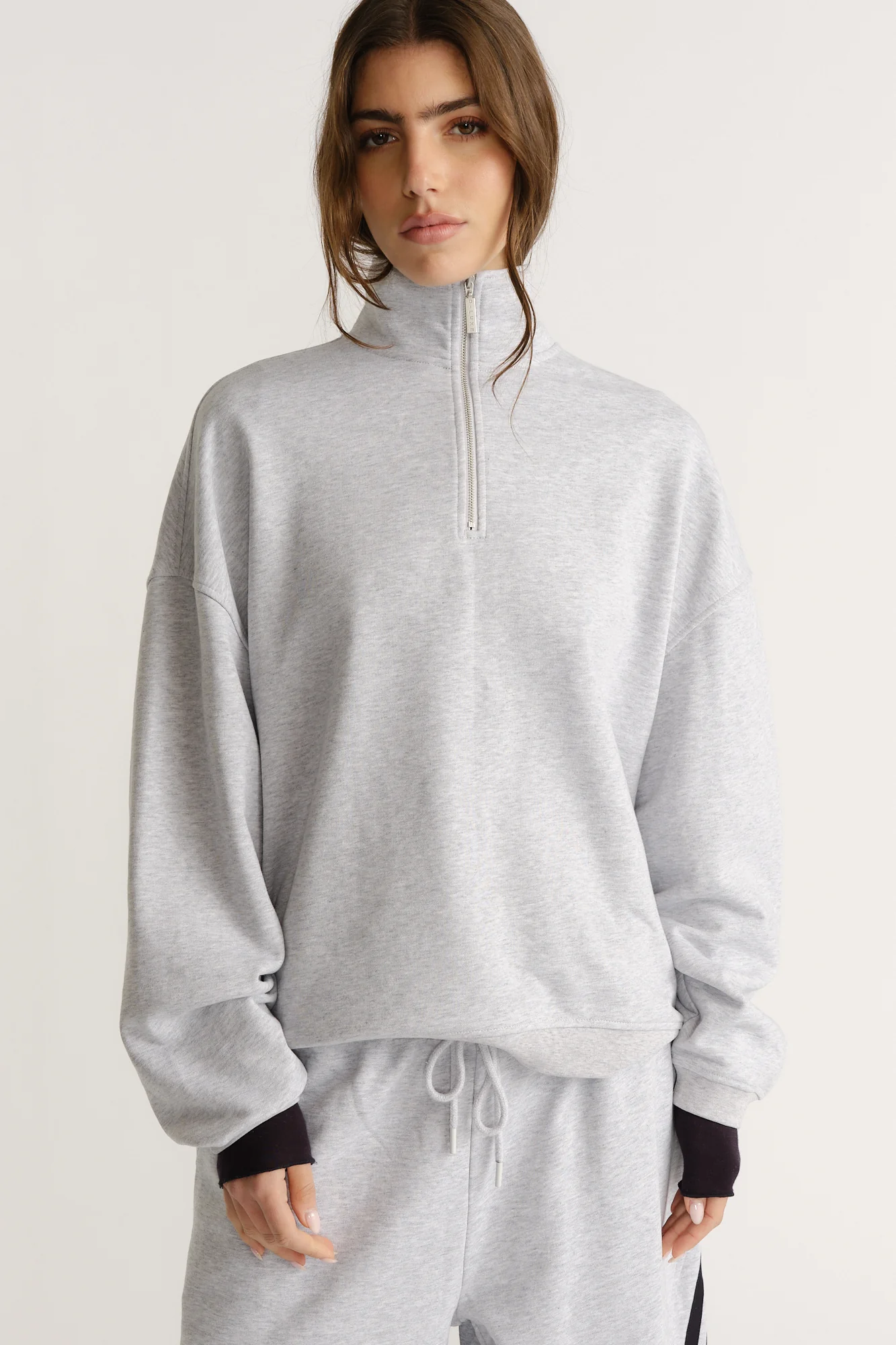 D-Luxe Quarter Zip Sweat