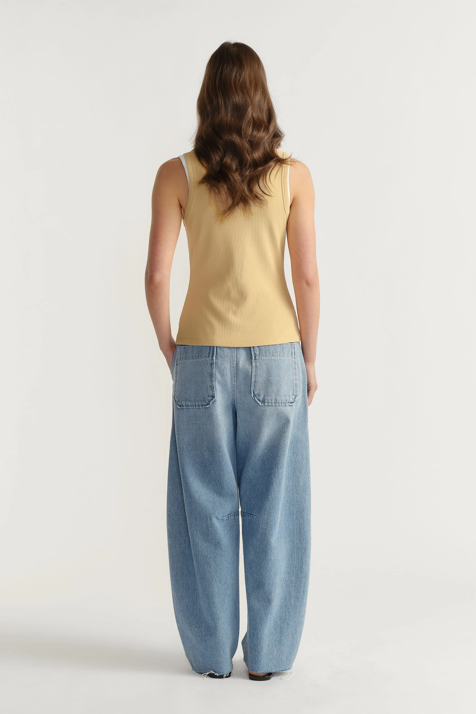 D-Luxe Ribbed Scoop Tank - Image 3