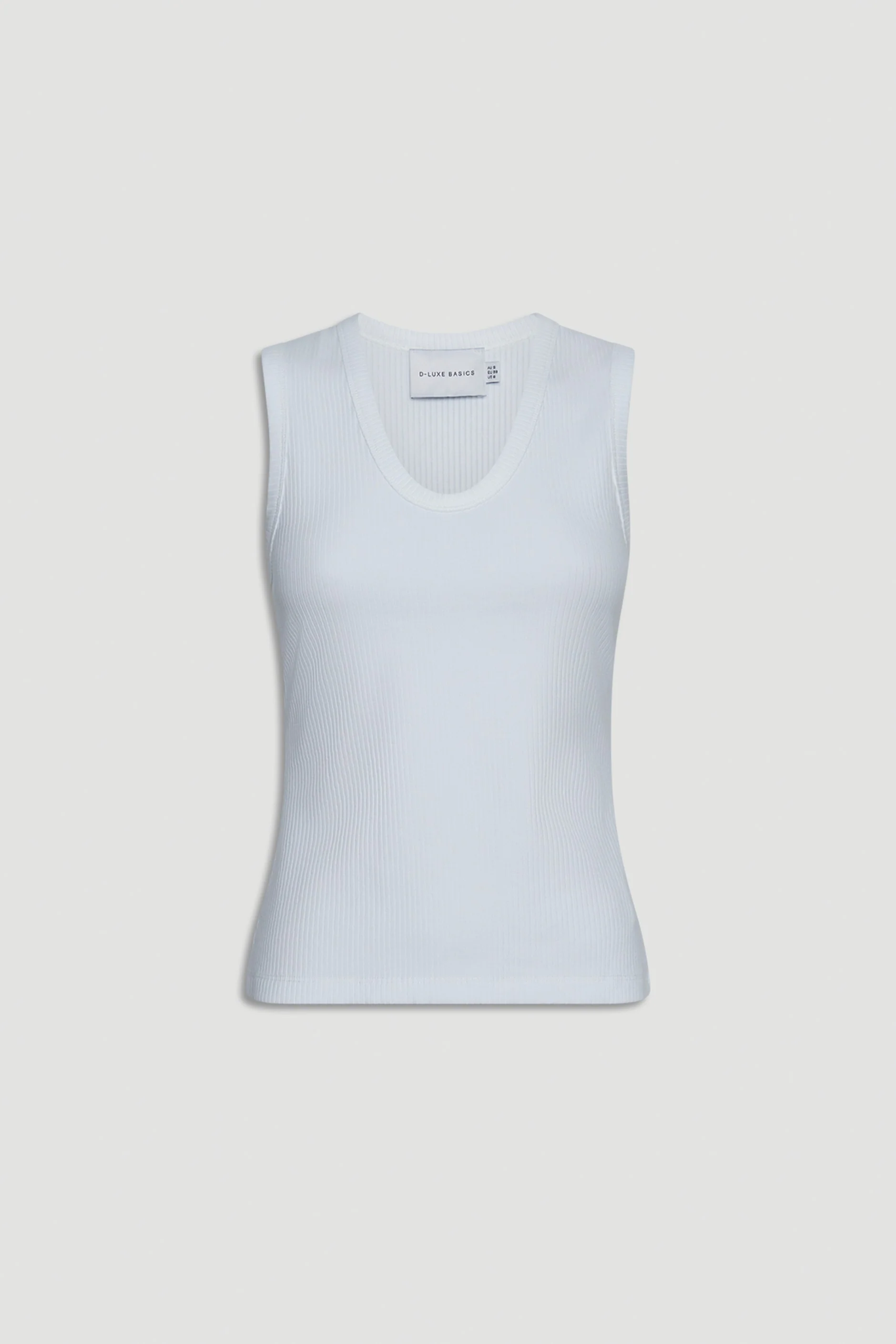 D-Luxe Ribbed Scoop Tank - Image 4