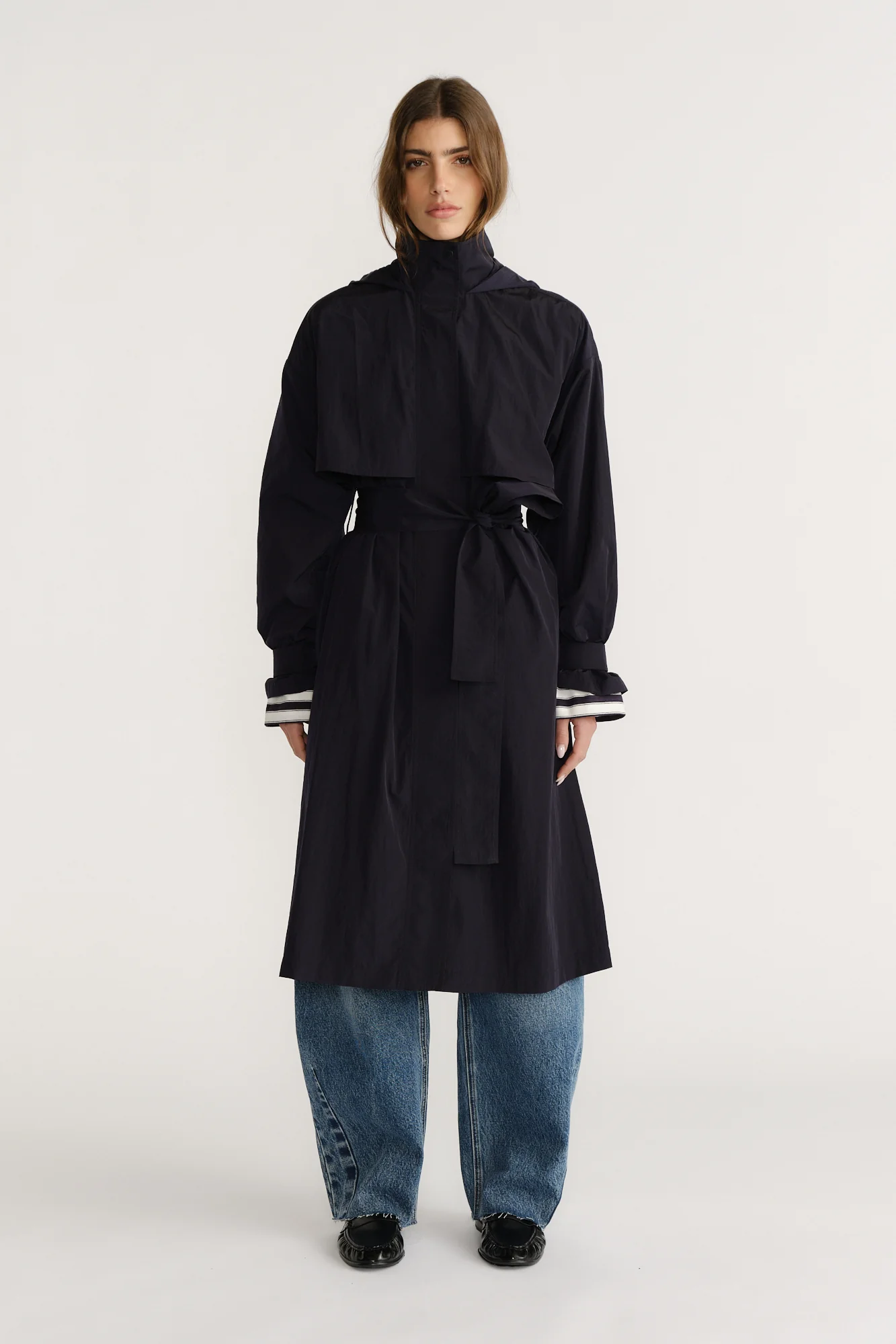 D-Luxe Spray Trench Coat