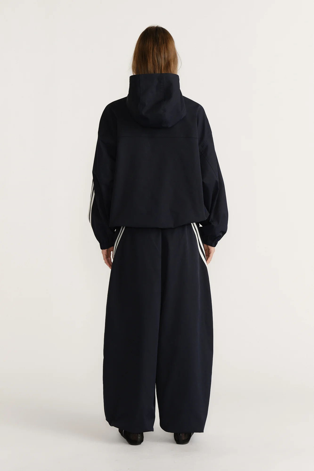 D-Luxe Stripe Hooded Jacket - Image 3