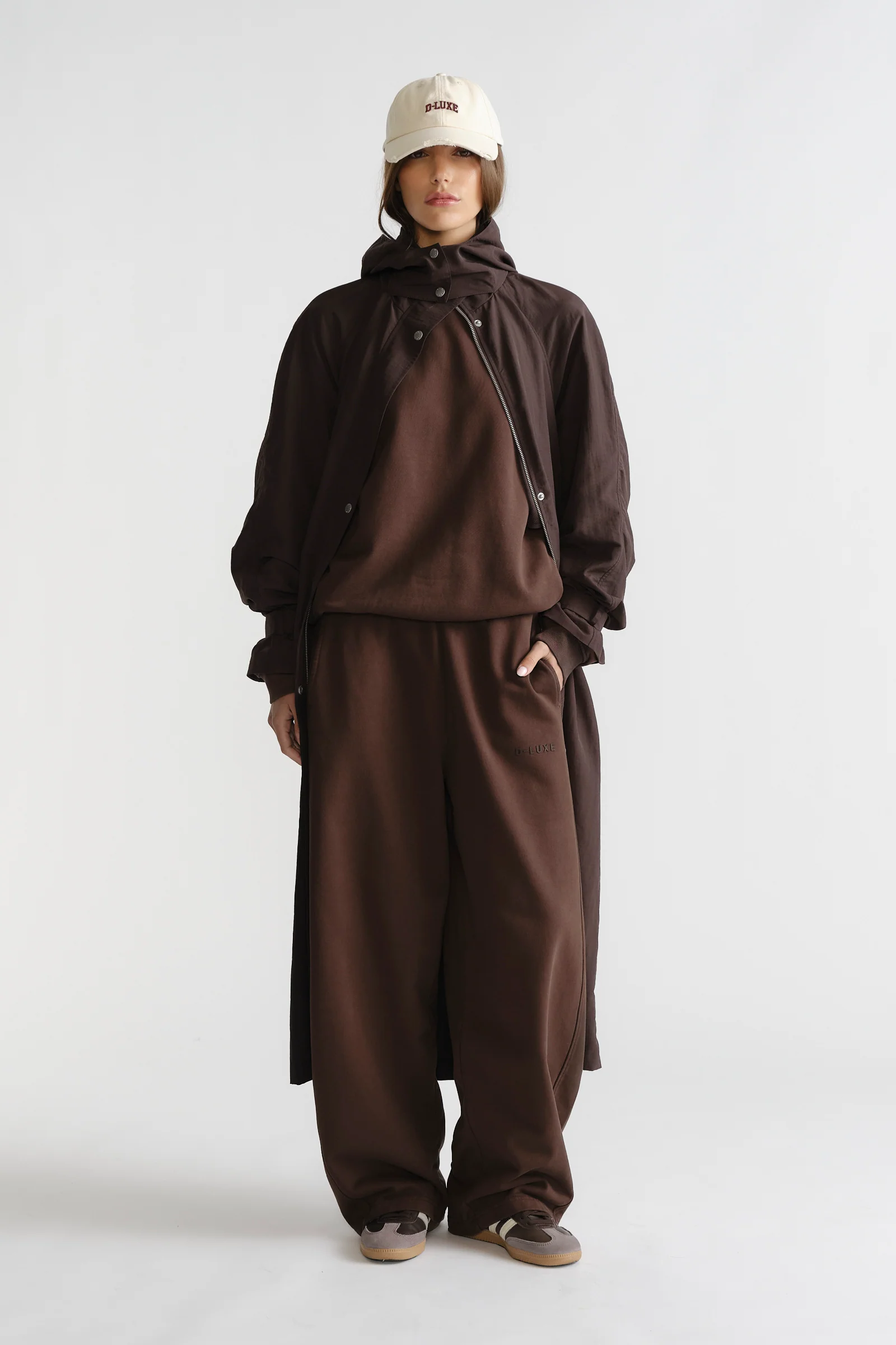 D-Luxe Washed Barrel Trackpant