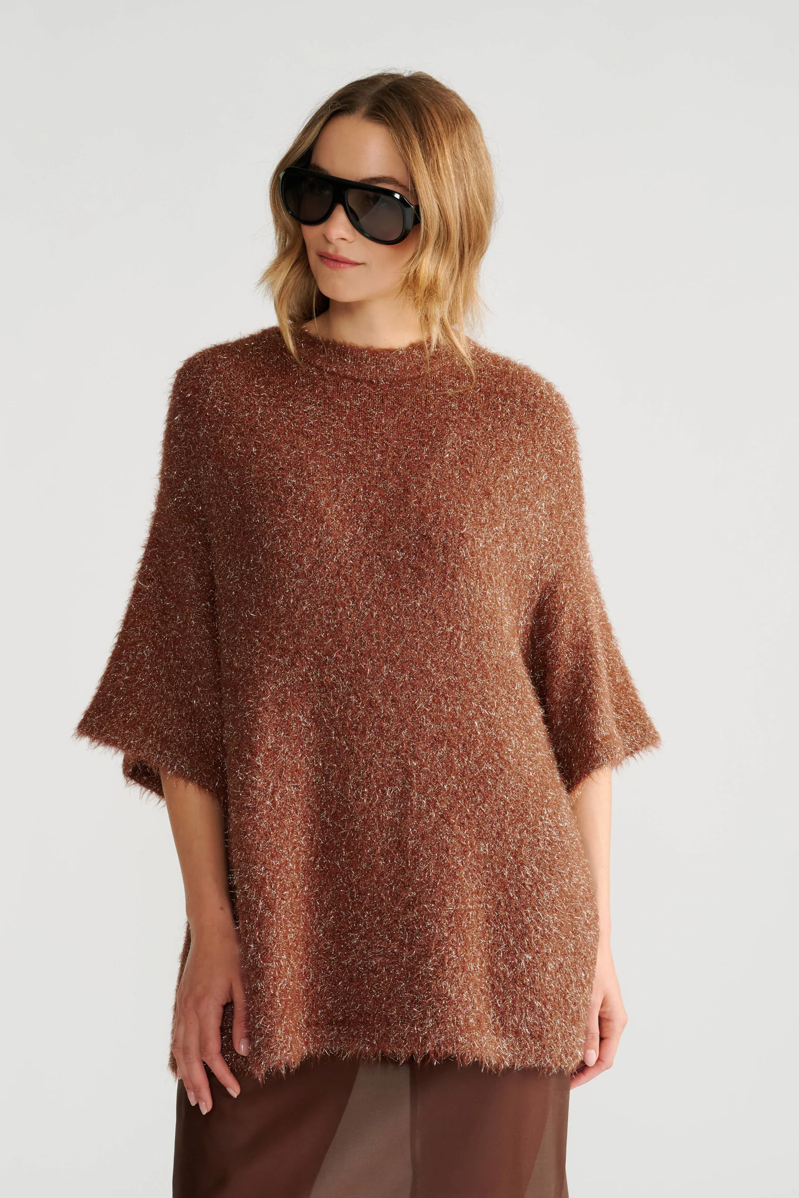 Daisy Oversized Knit Tee - Image 2