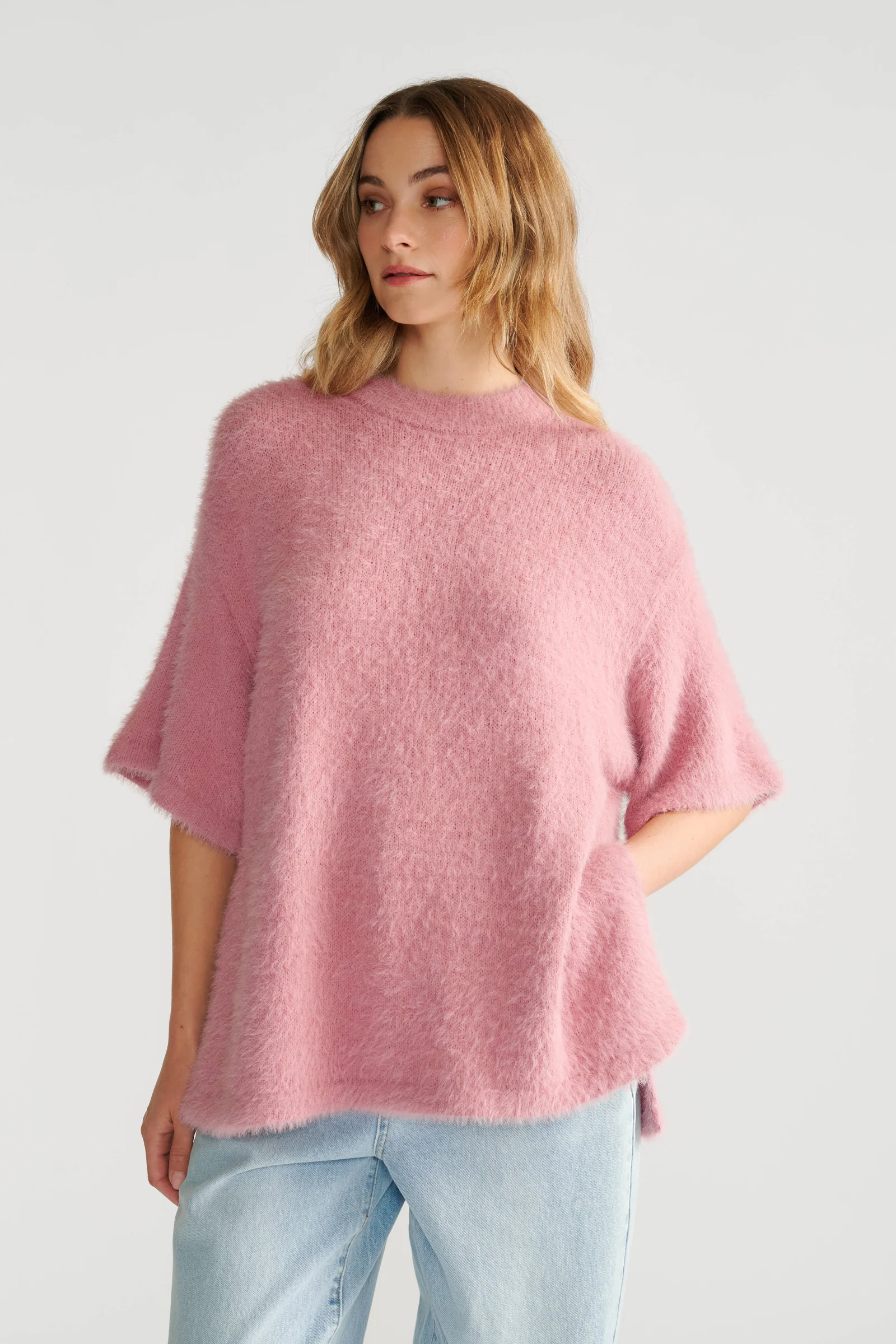 Daisy Oversized Knit Tee - Image 2