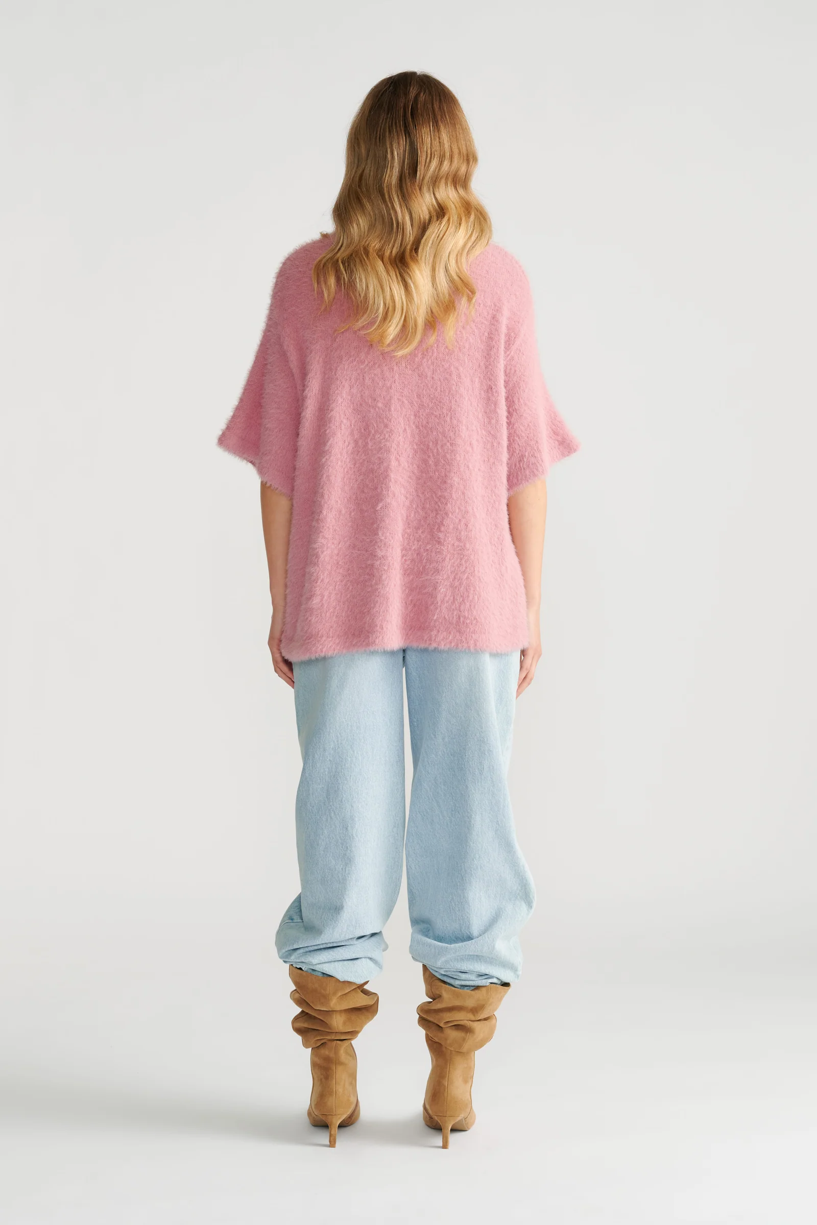 Daisy Oversized Knit Tee - Image 3