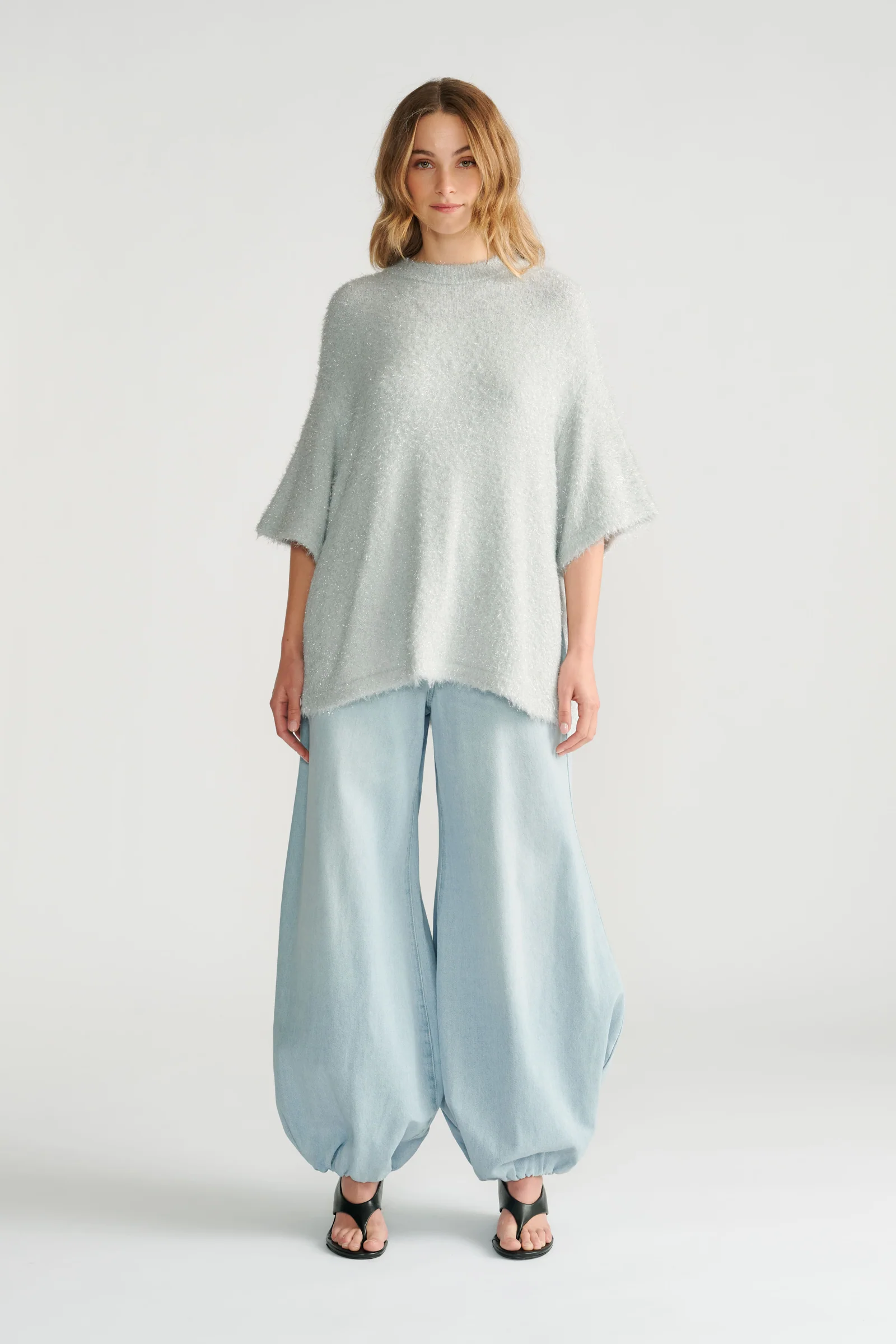 Daisy Oversized Knit Tee