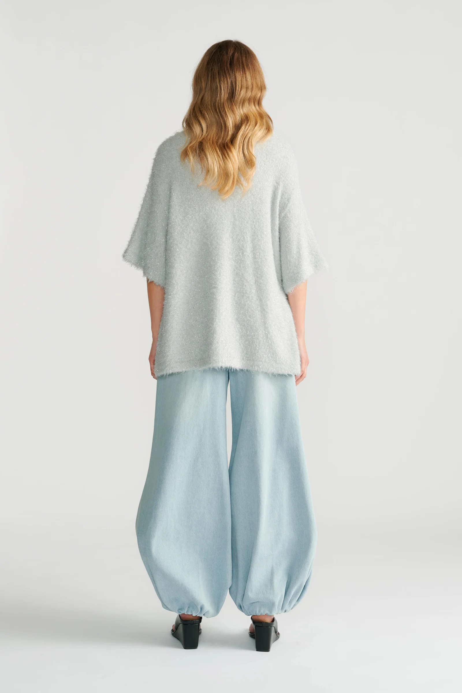 Daisy Oversized Knit Tee - Image 3