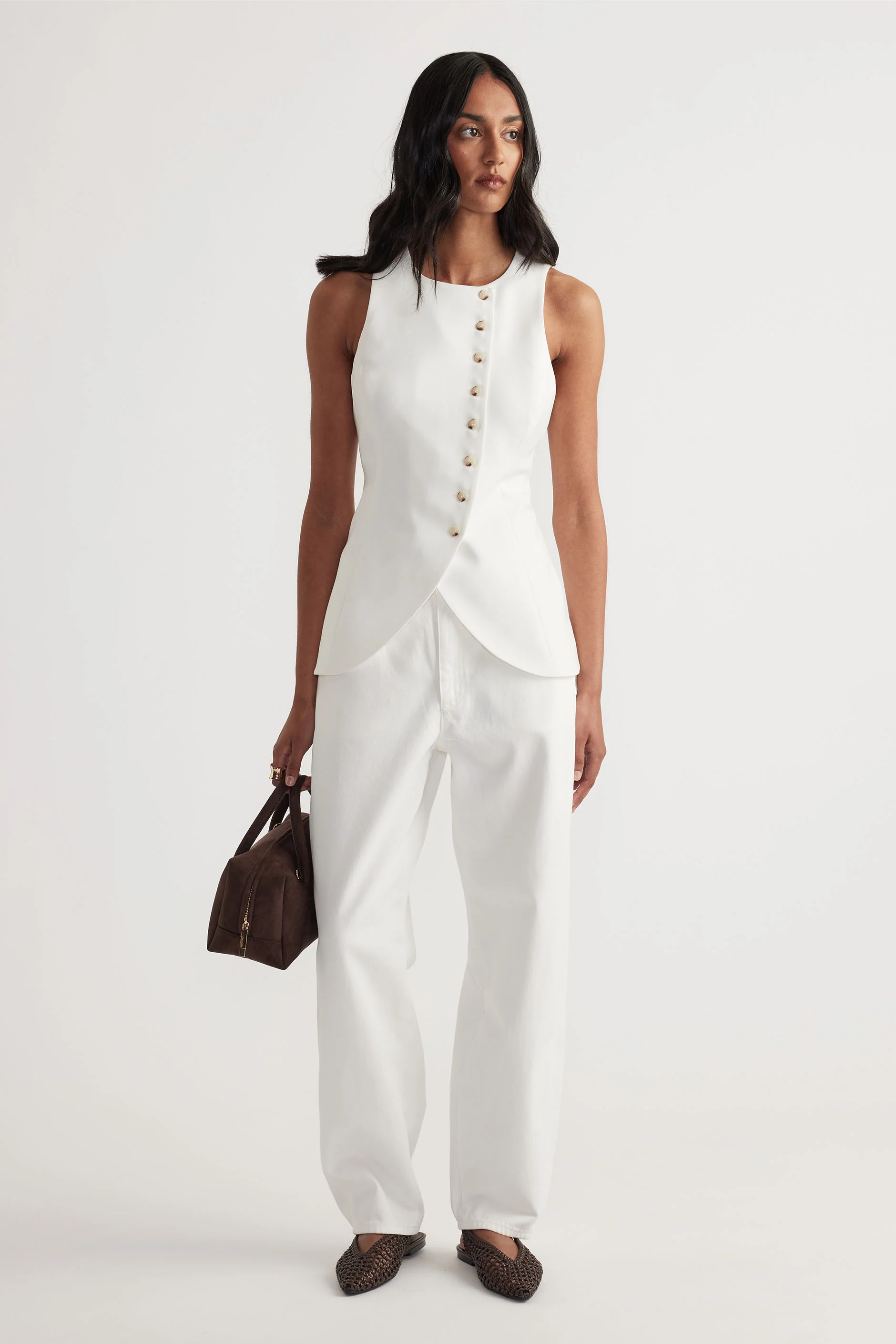 Delilah Asymmetrical Vest