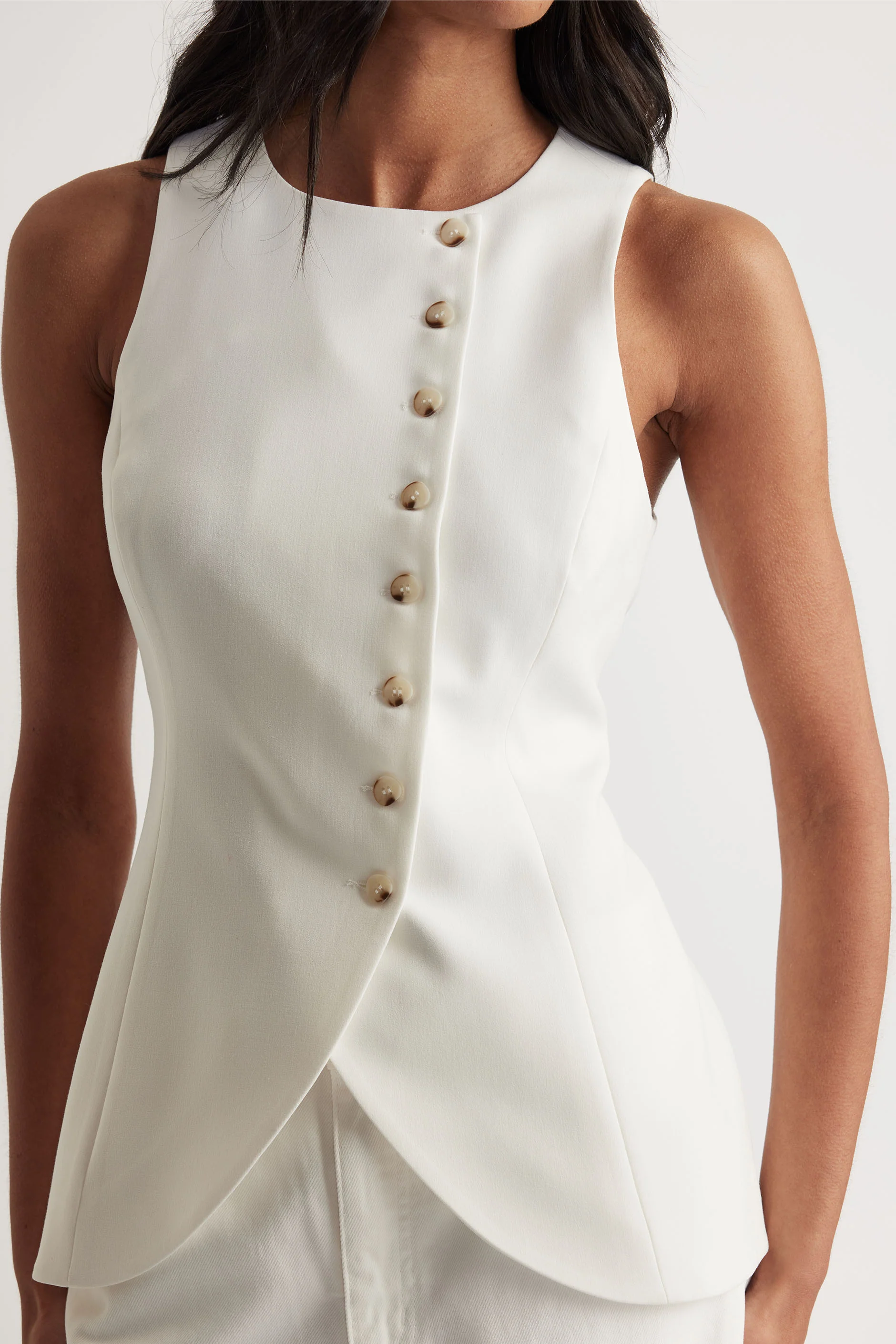 Delilah Asymmetrical Vest - Image 2