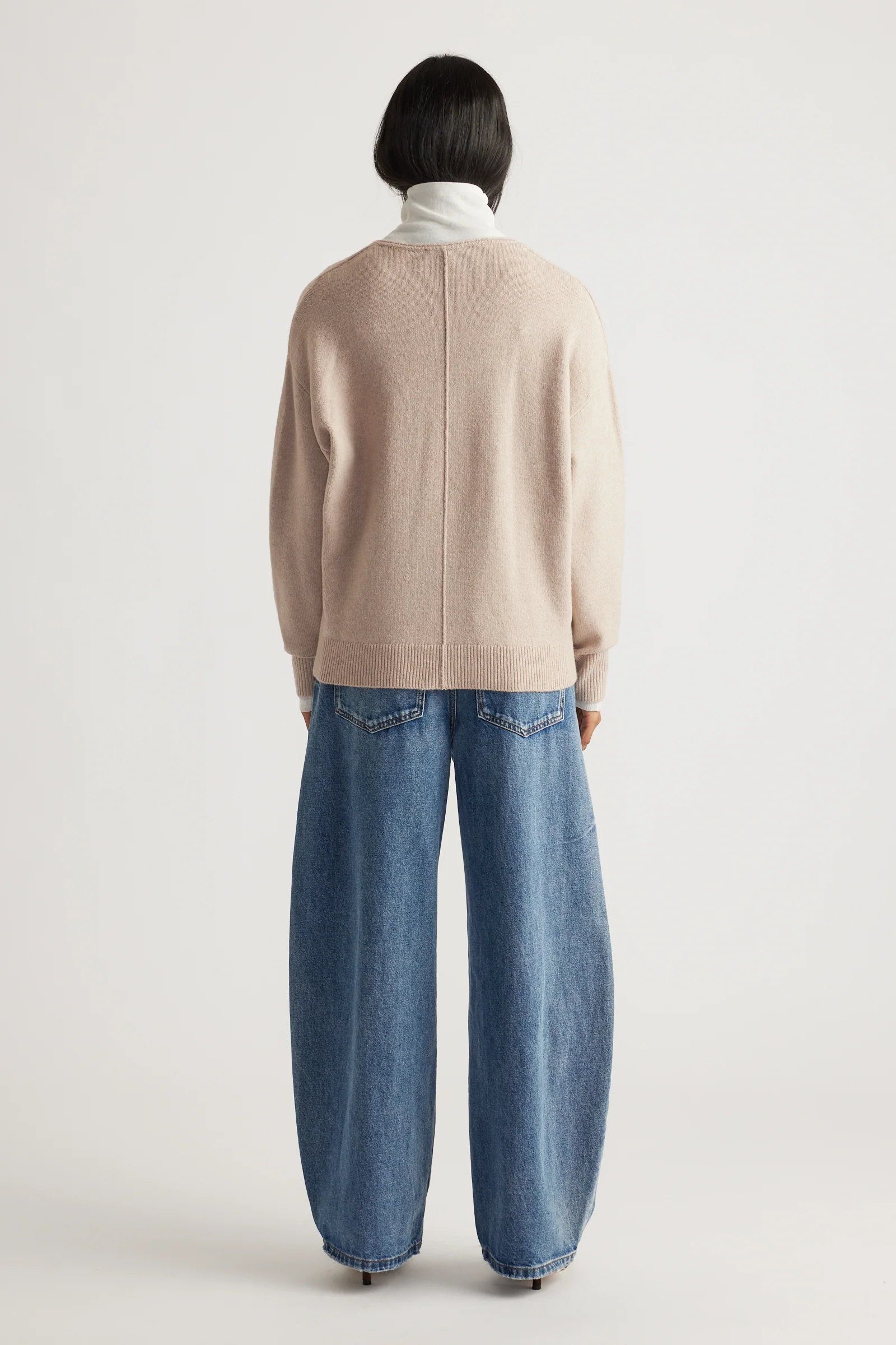 Demi Seam Detail Knit Jumper - Image 3