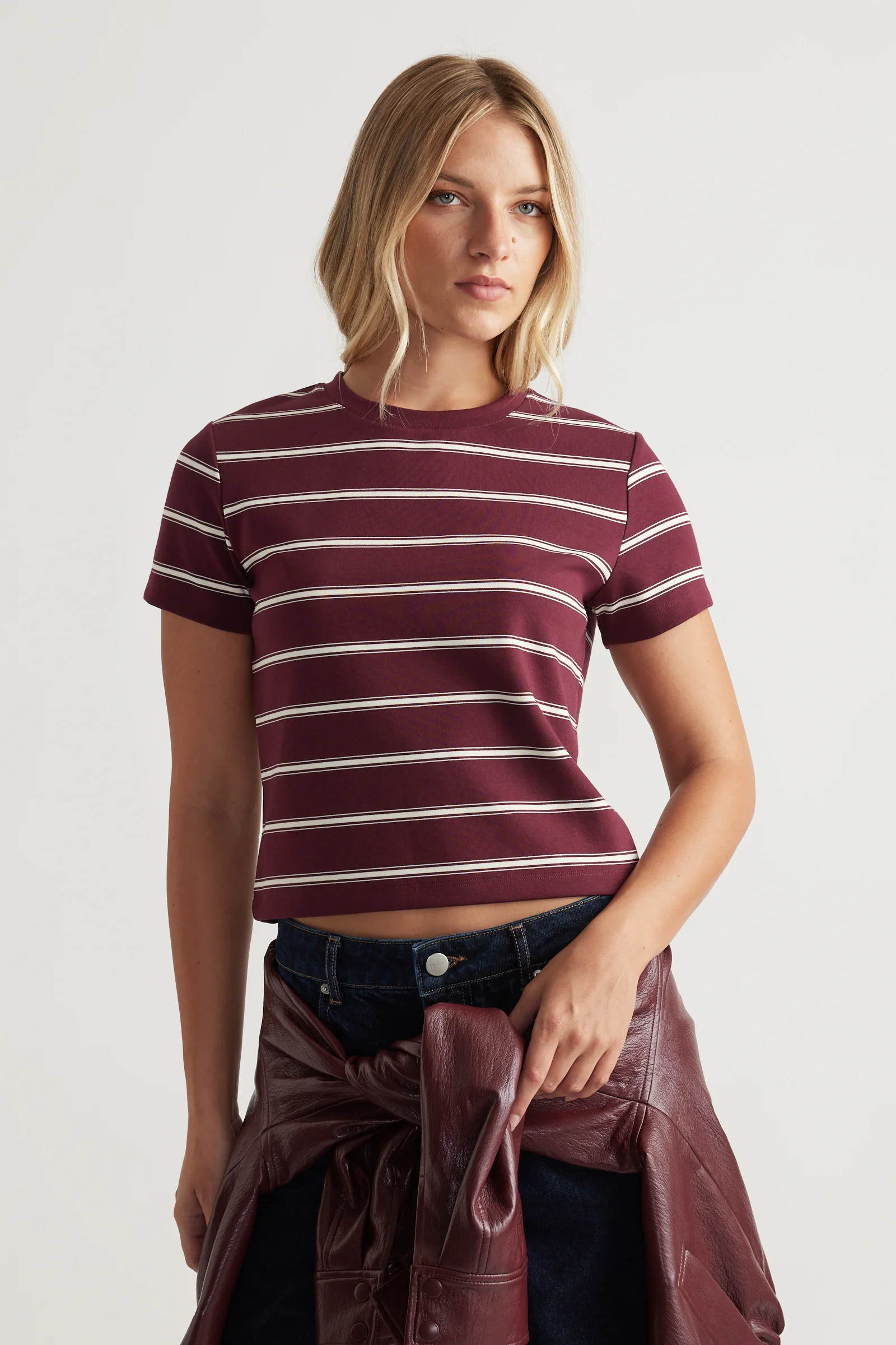 Dillon Stripe Mini Tee - Image 2