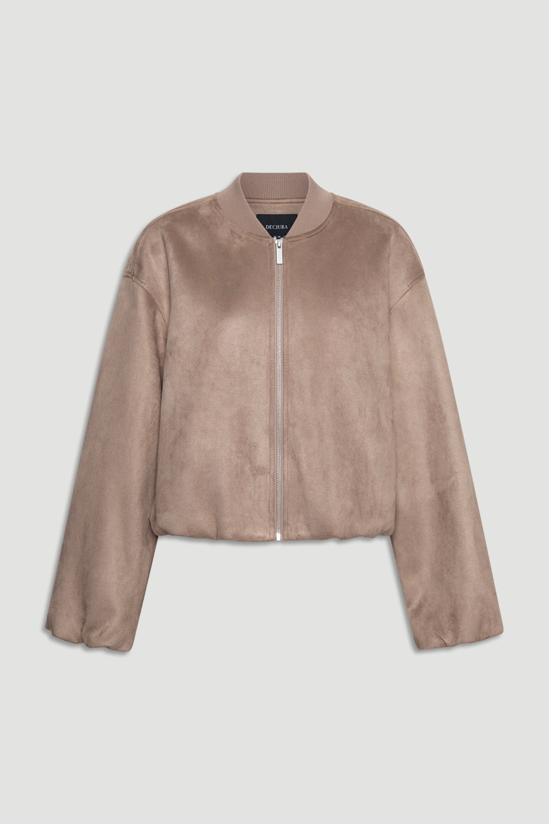 Eden Faux Suede Bomber Jacket - Image 4