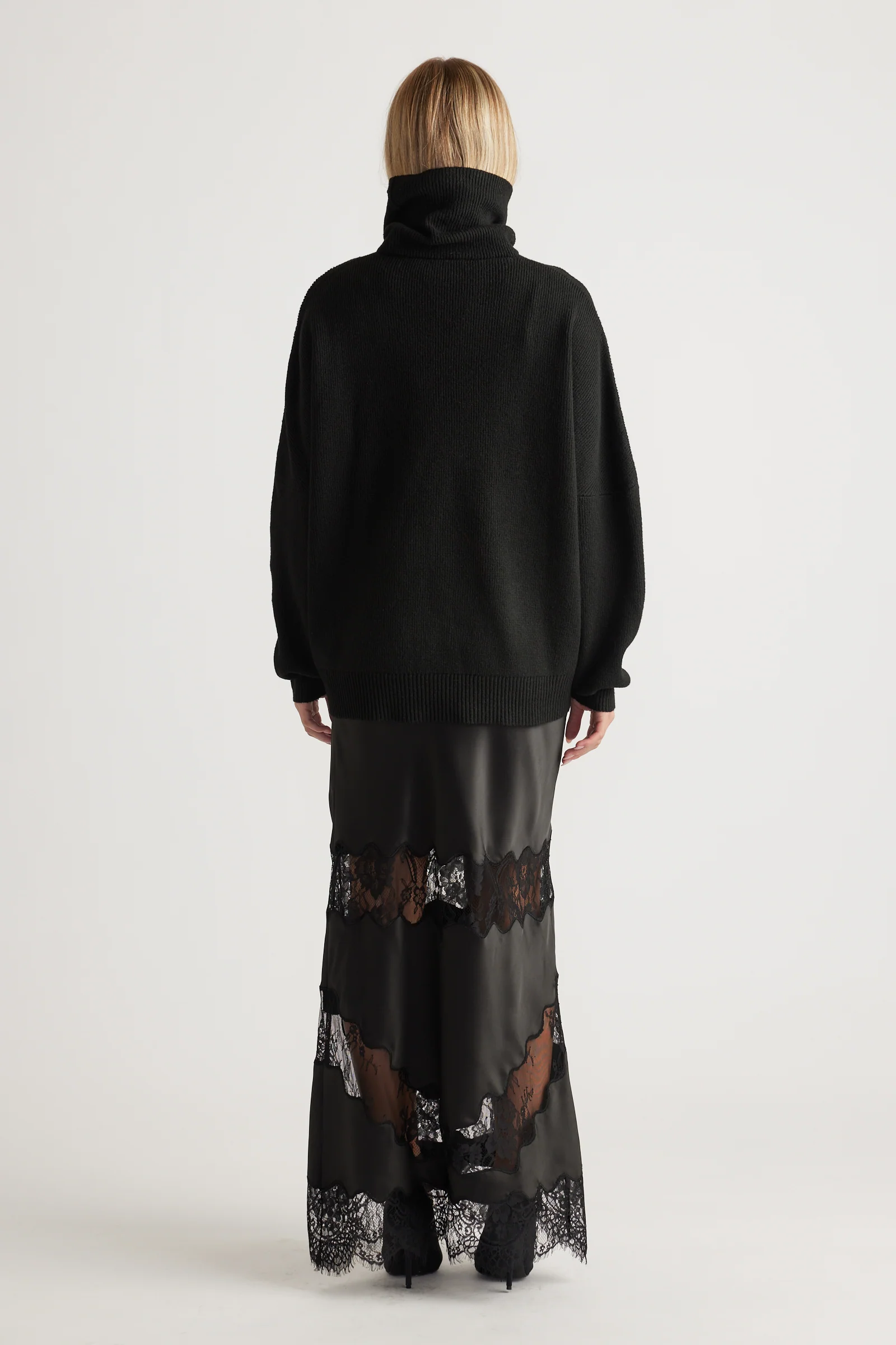 Edie Roll Neck Knit Jumper - Image 3