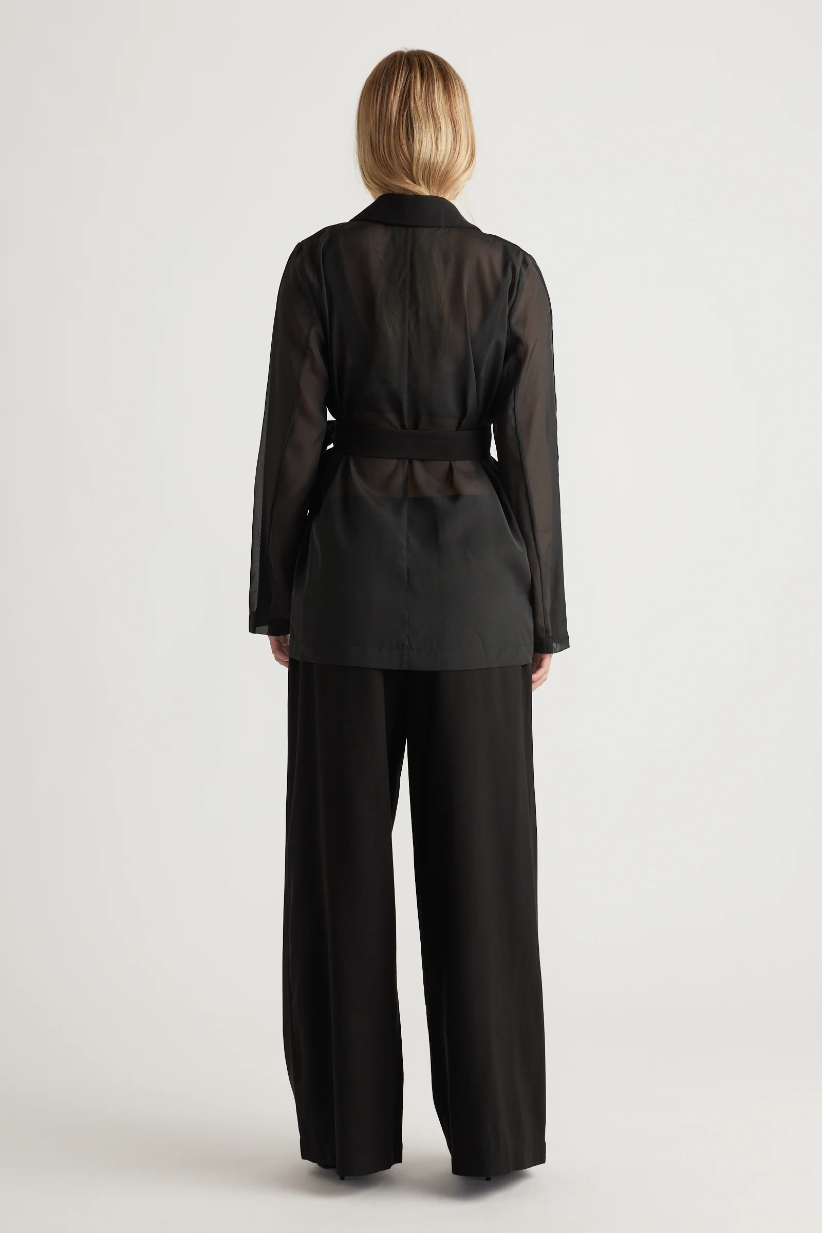 Elena Organza Back Blazer - Image 4