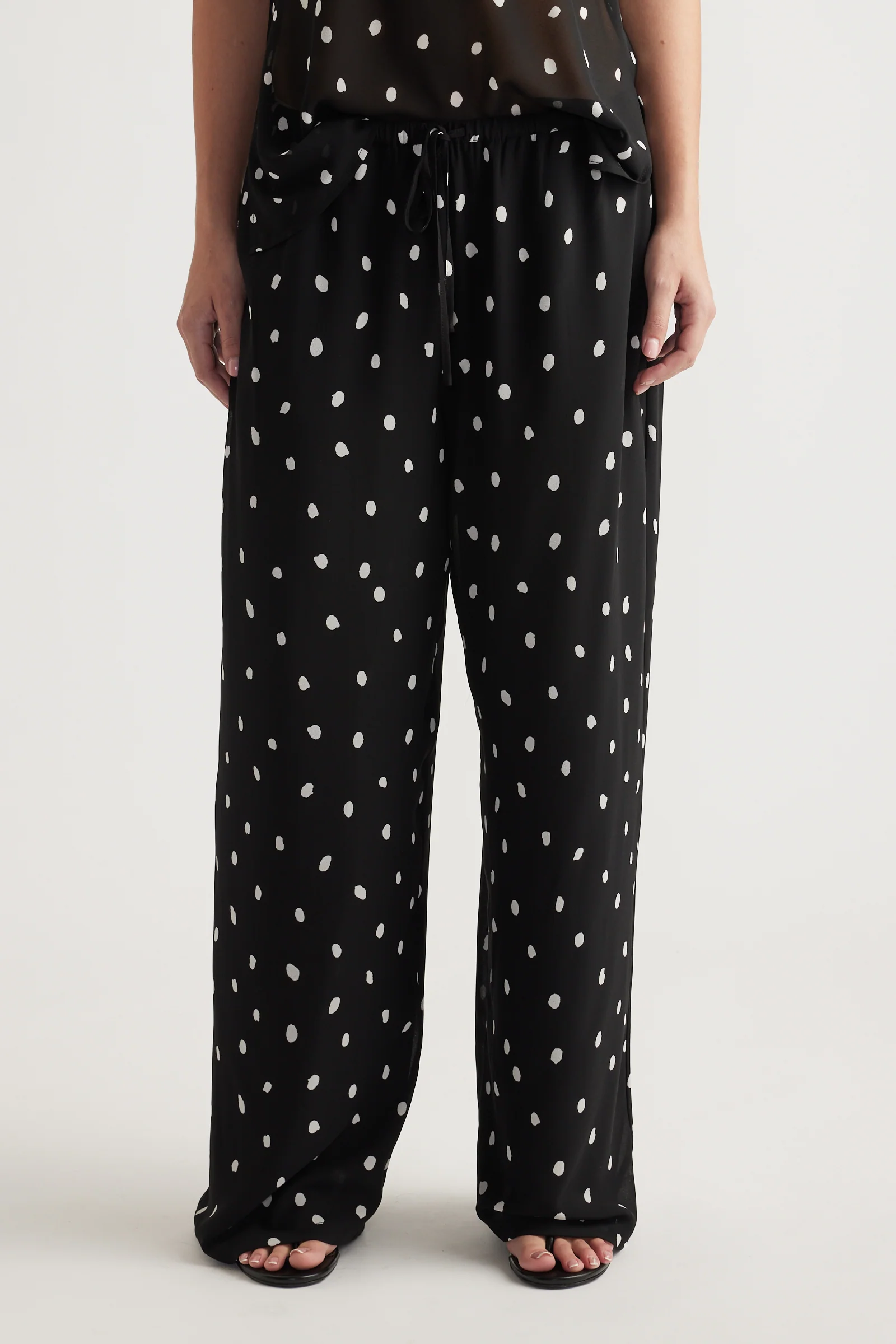 Eliza Sheer Georgette Pants - Image 2