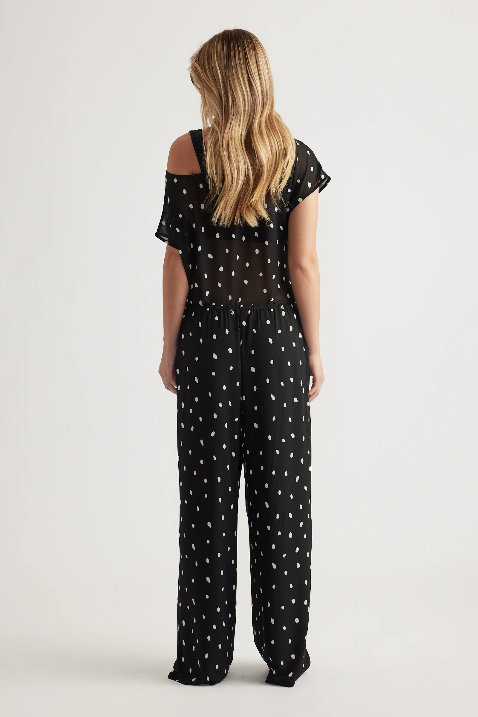 Eliza Sheer Georgette Pants - Image 3