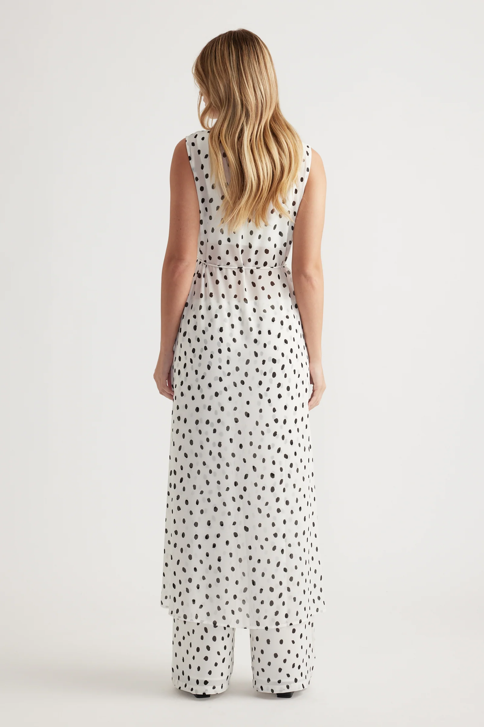 Eliza Sheer Maxi Dress - Image 3