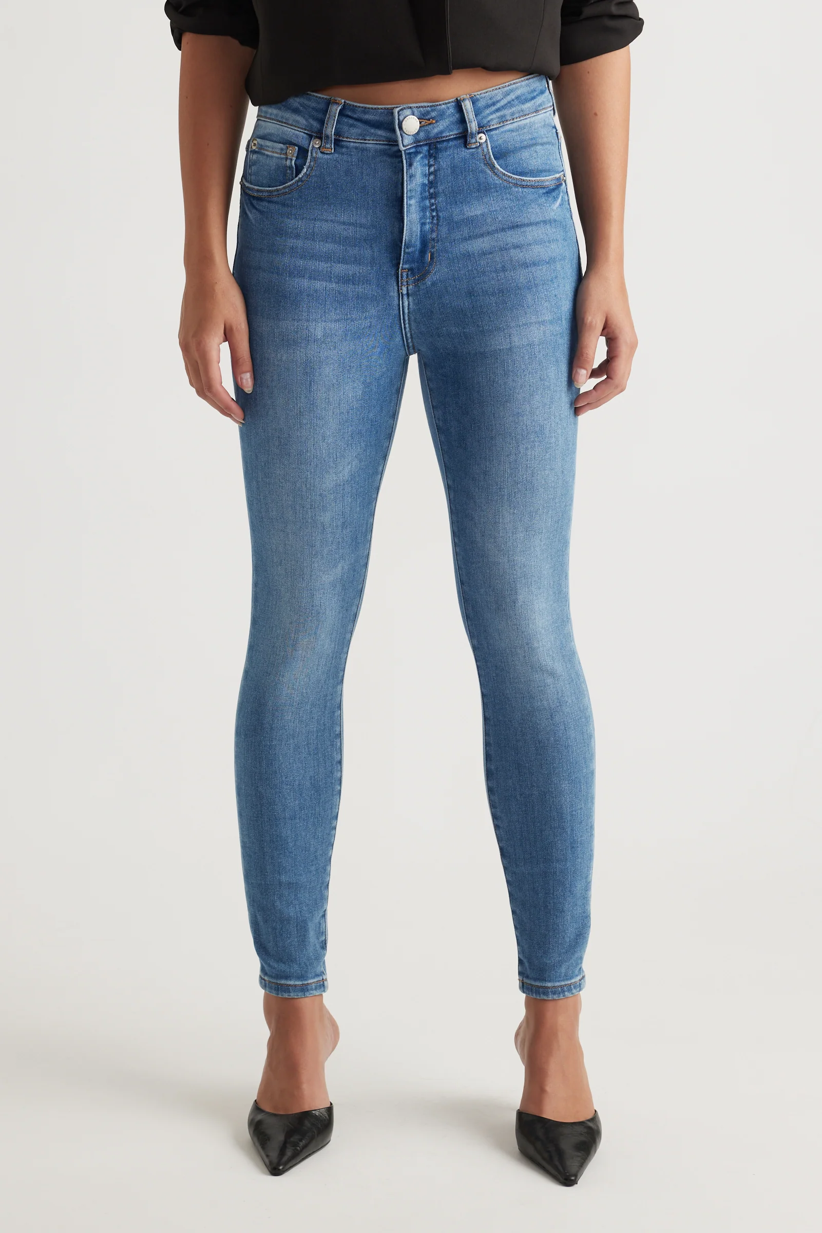 Evie High Rise Skinny Jean - Image 2