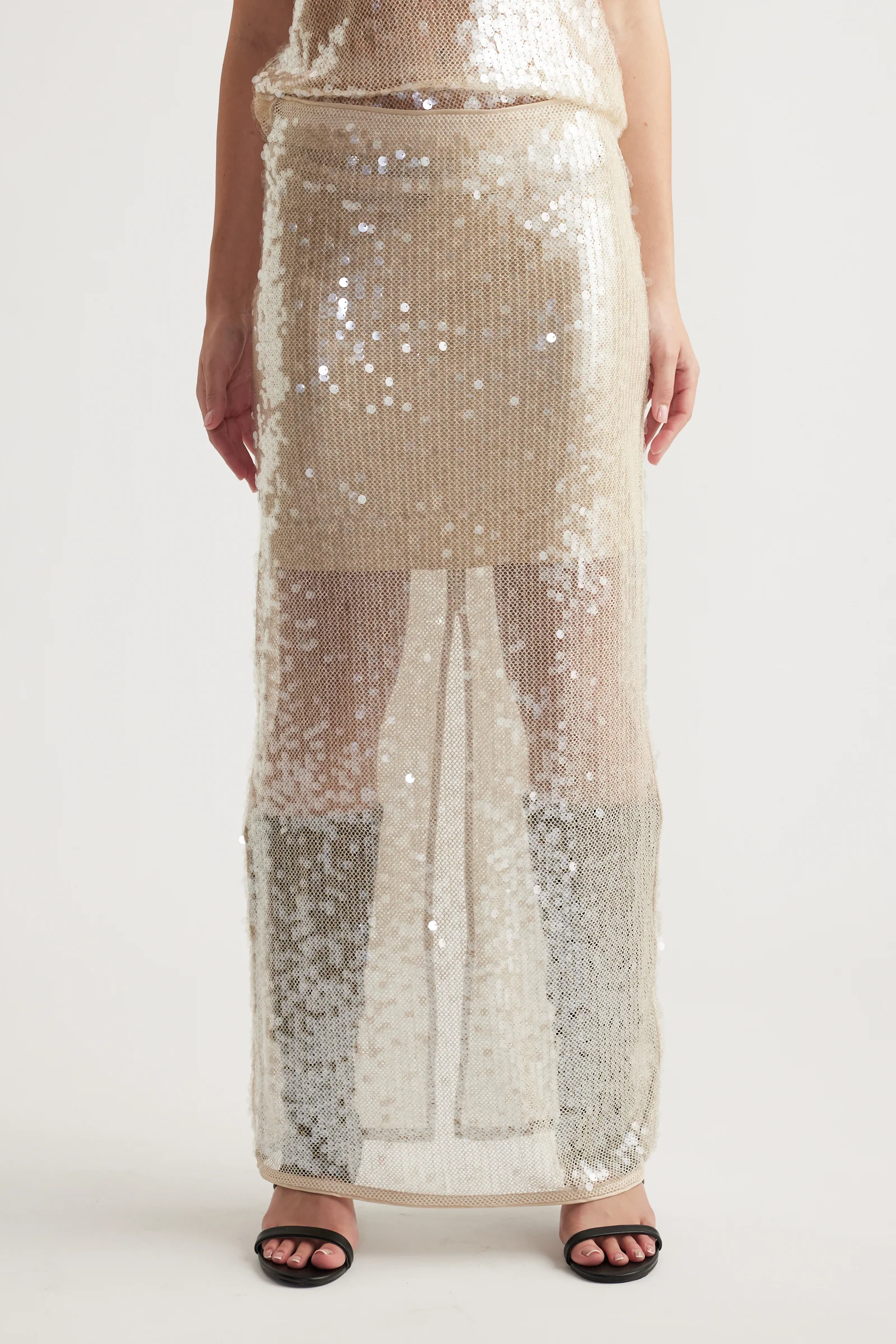 Frankie Sequin Maxi Skirt - Image 2