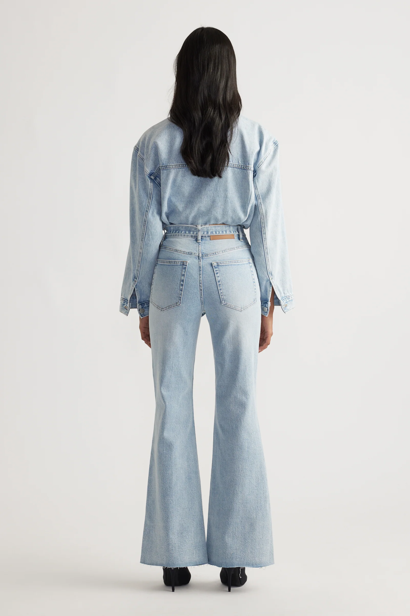 Freya High Rise Flare Jeans - Image 3