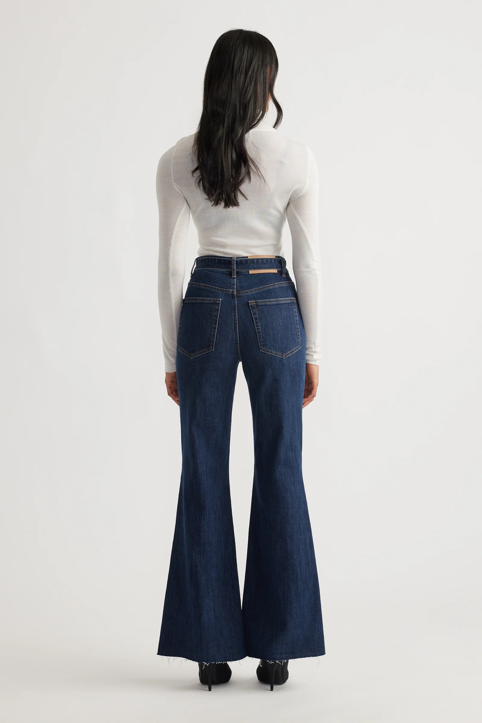 Freya High Rise Flare Jeans - Image 3
