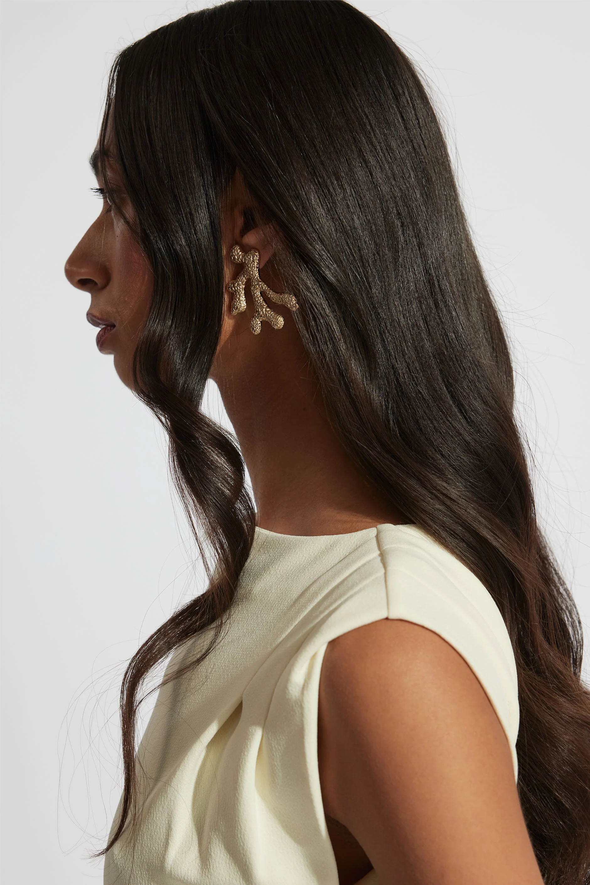 Georgie Coral Earrings - Image 2