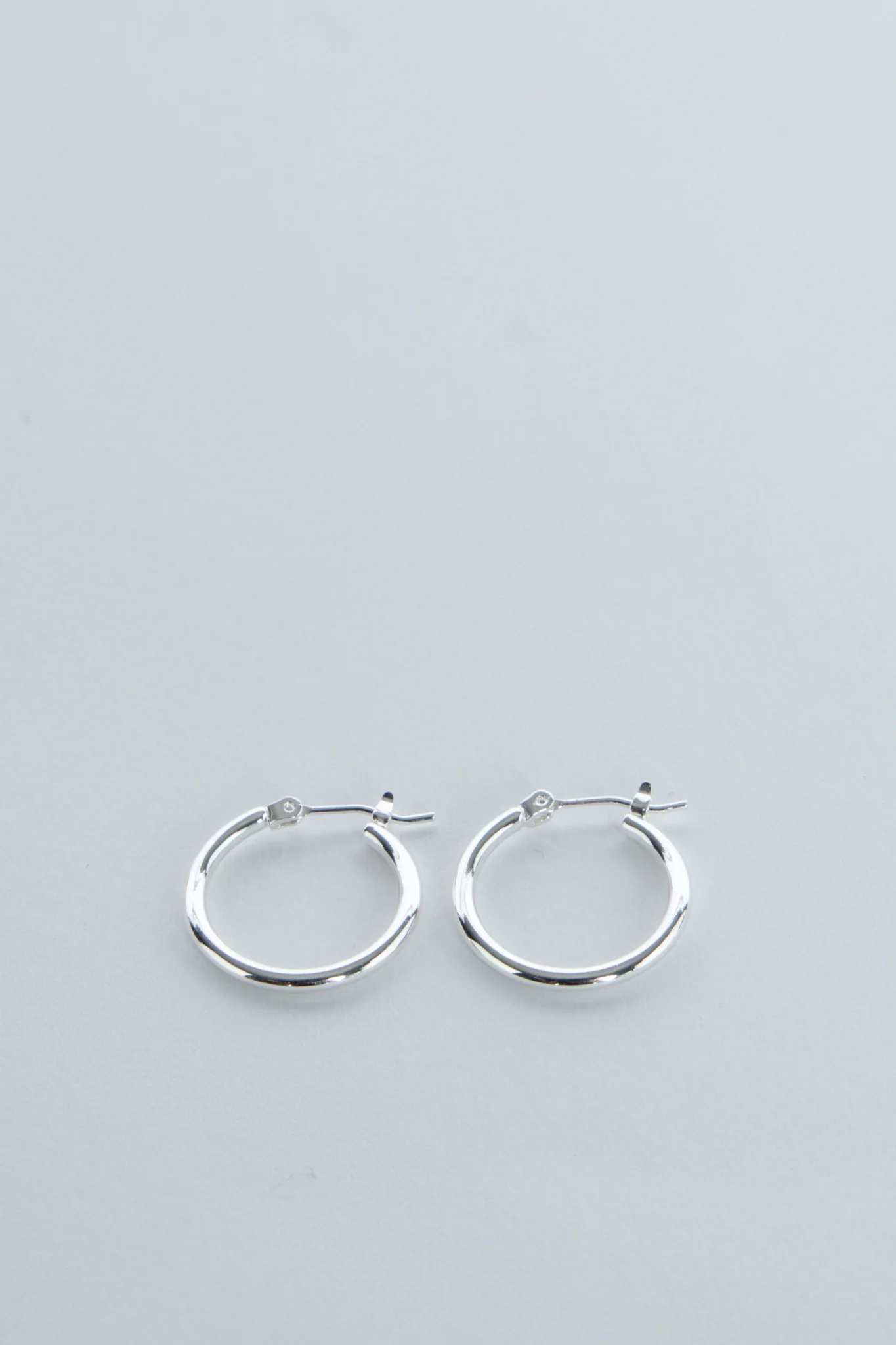 Girls 9ct Basic Hoop Earrings