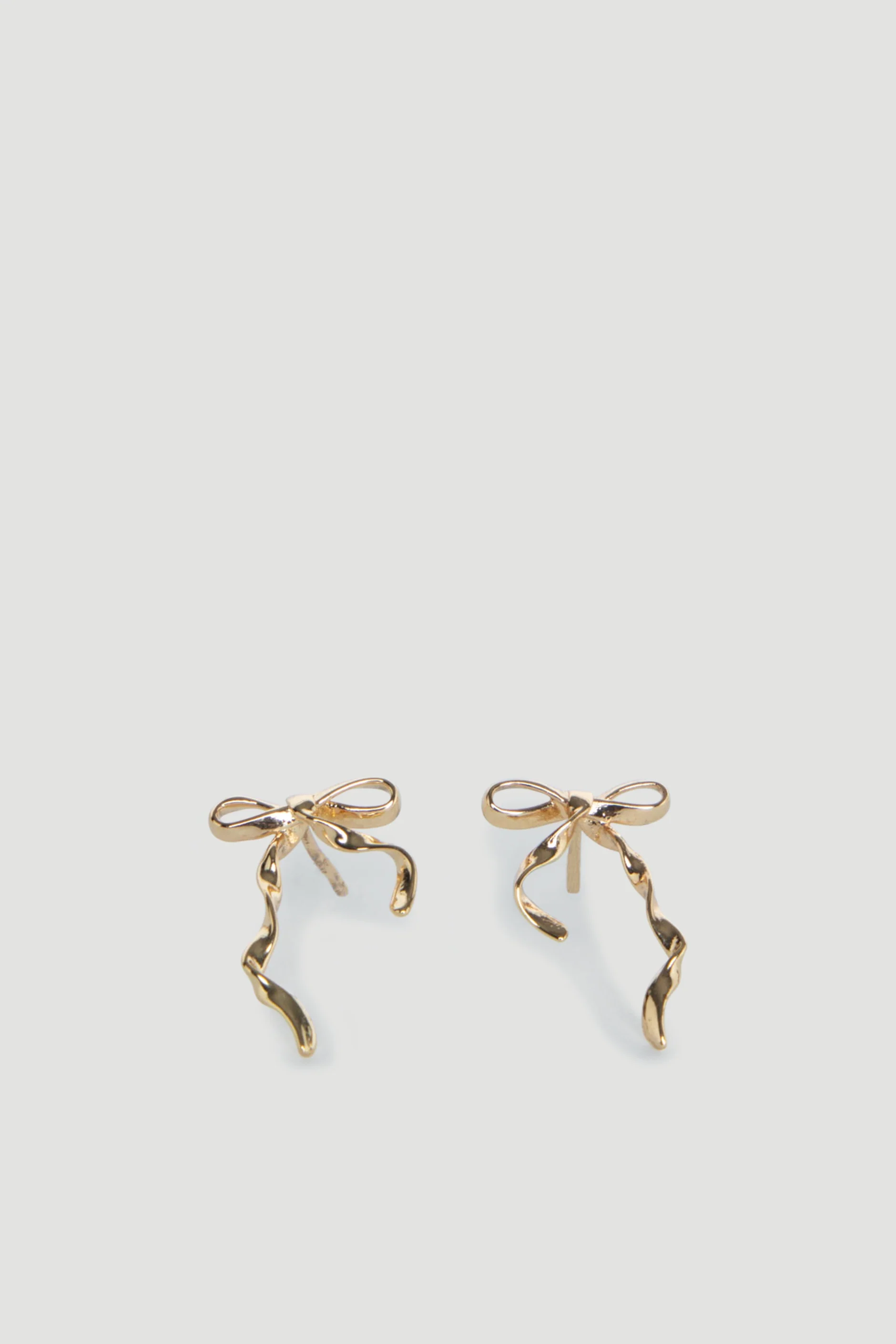 Girls 9ct Bow Stud Earrings