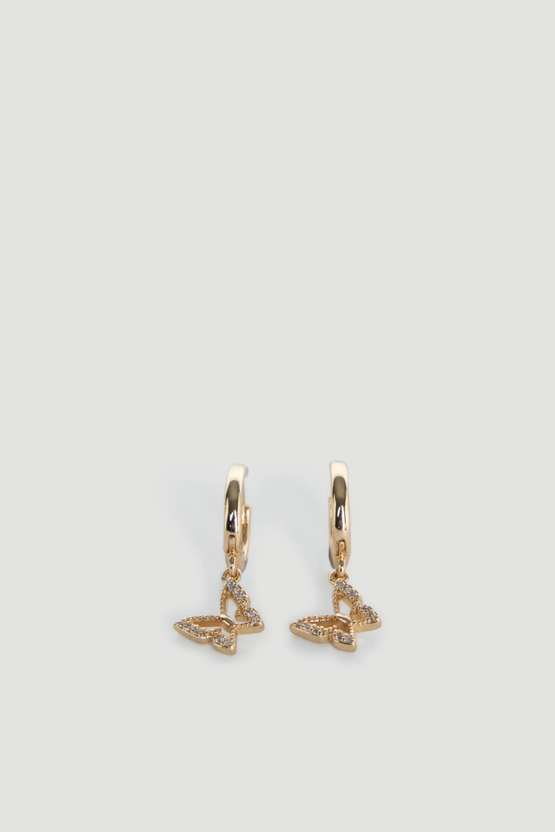 Girls 9ct Butterfly Earrings