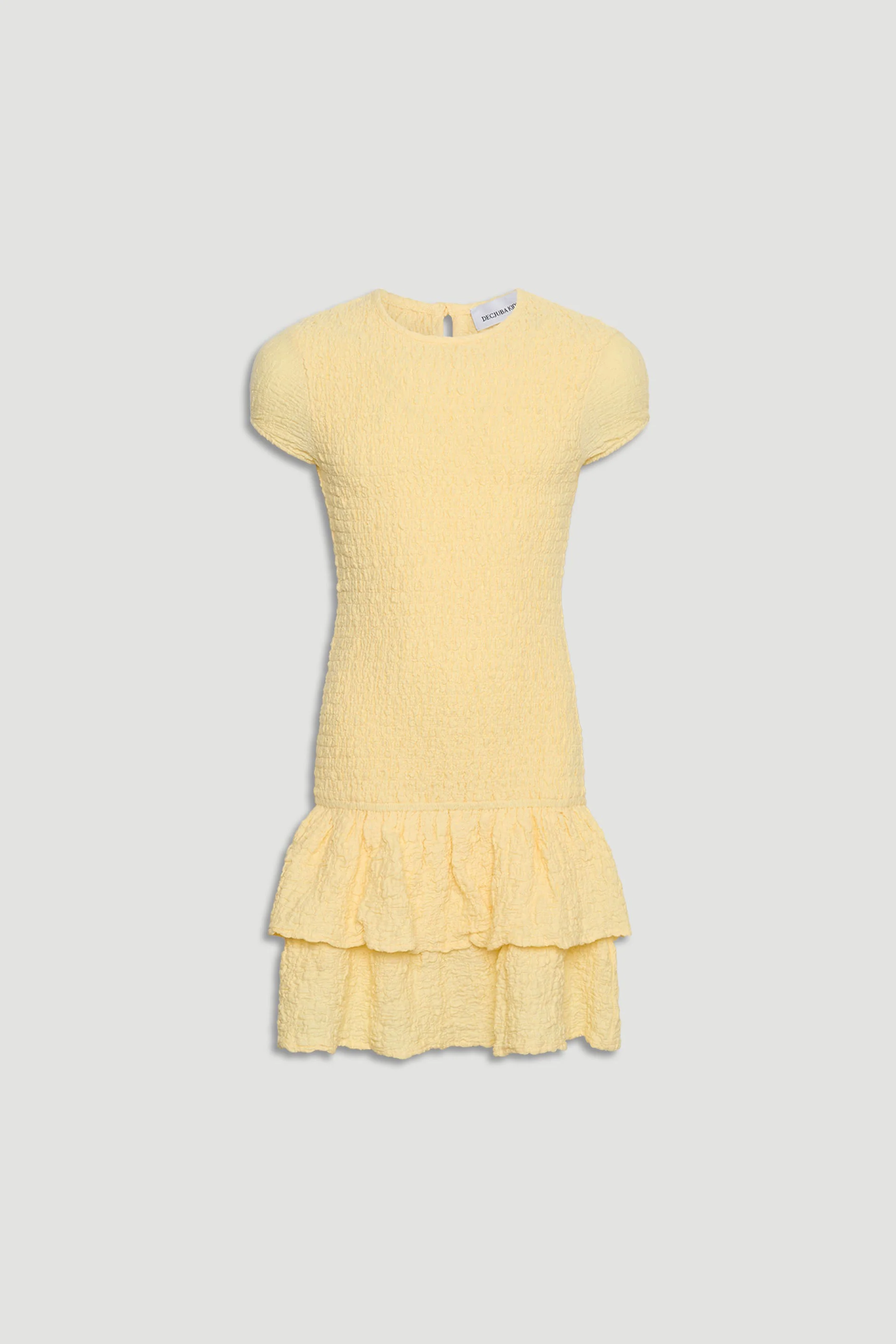 Girls Alessia Shirred Dress - Image 4