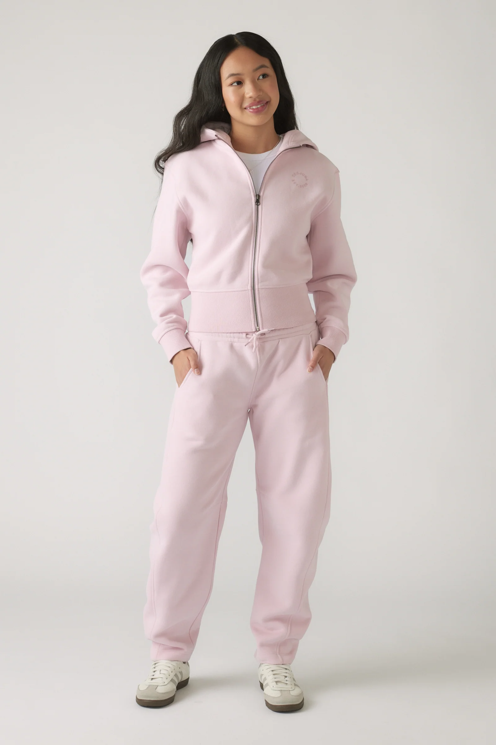 Girls Barrel Leg Trackpants