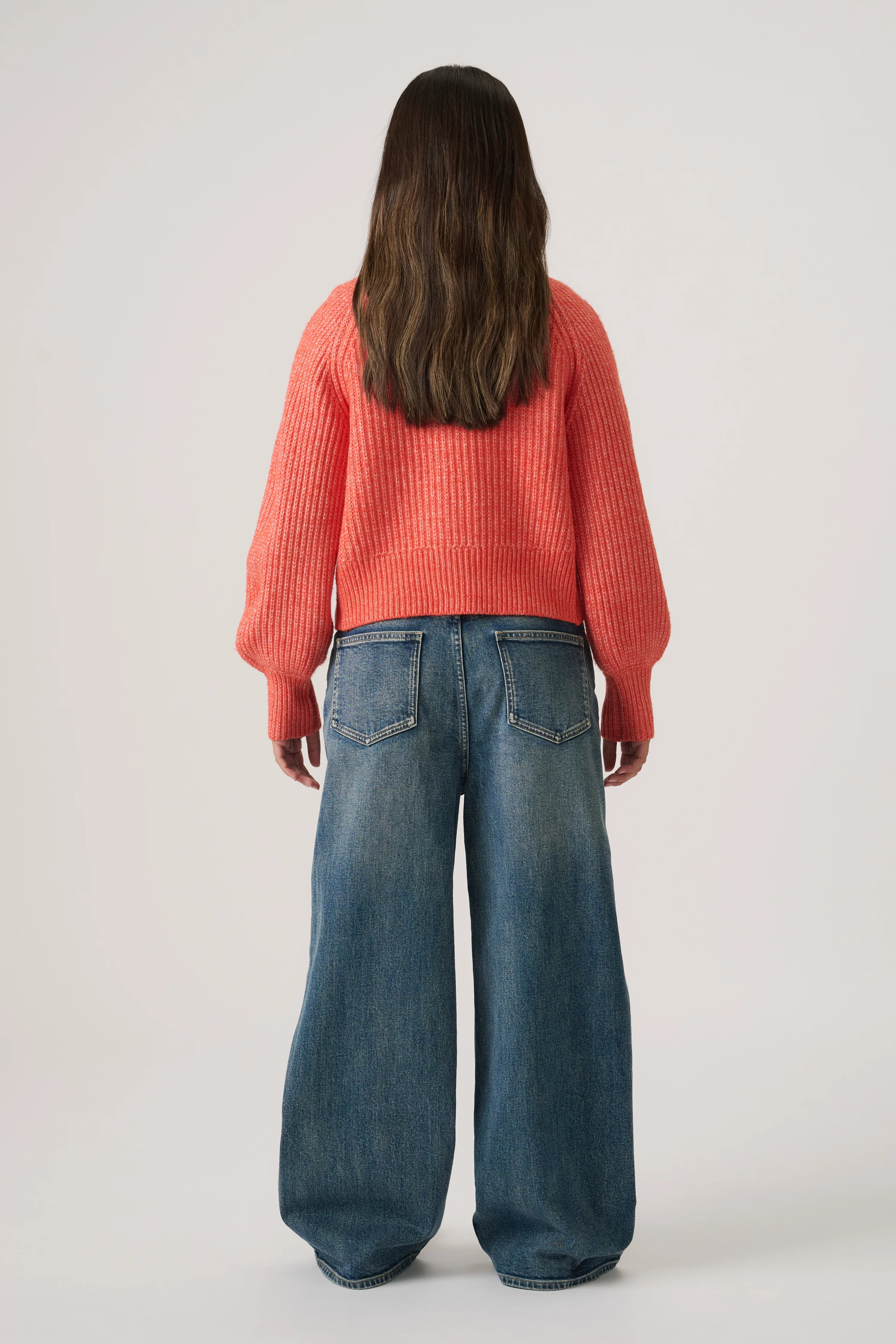 Girls Cleo Button Cardigan - Image 3