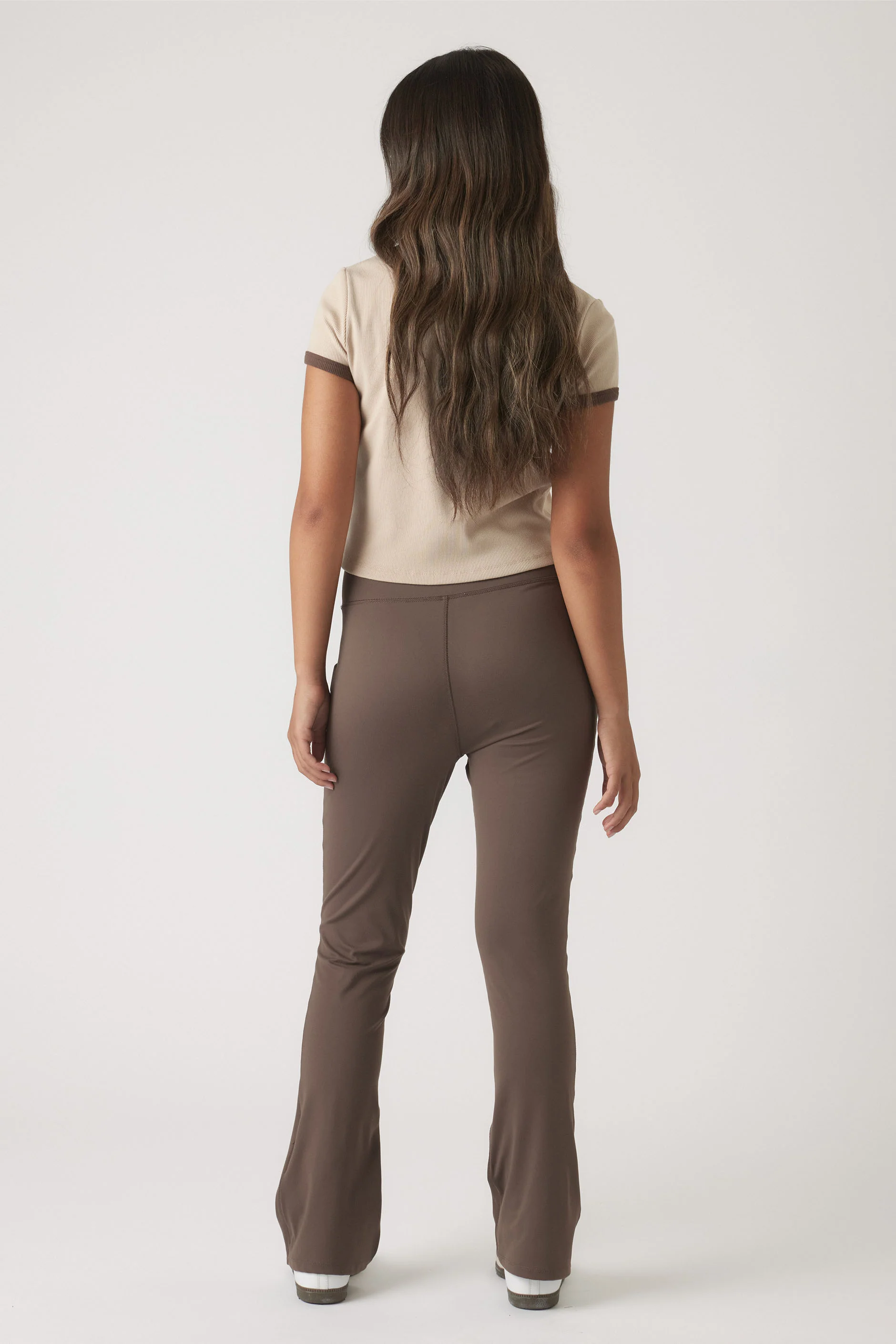 Girls Cropped Ringer Tee - Image 3