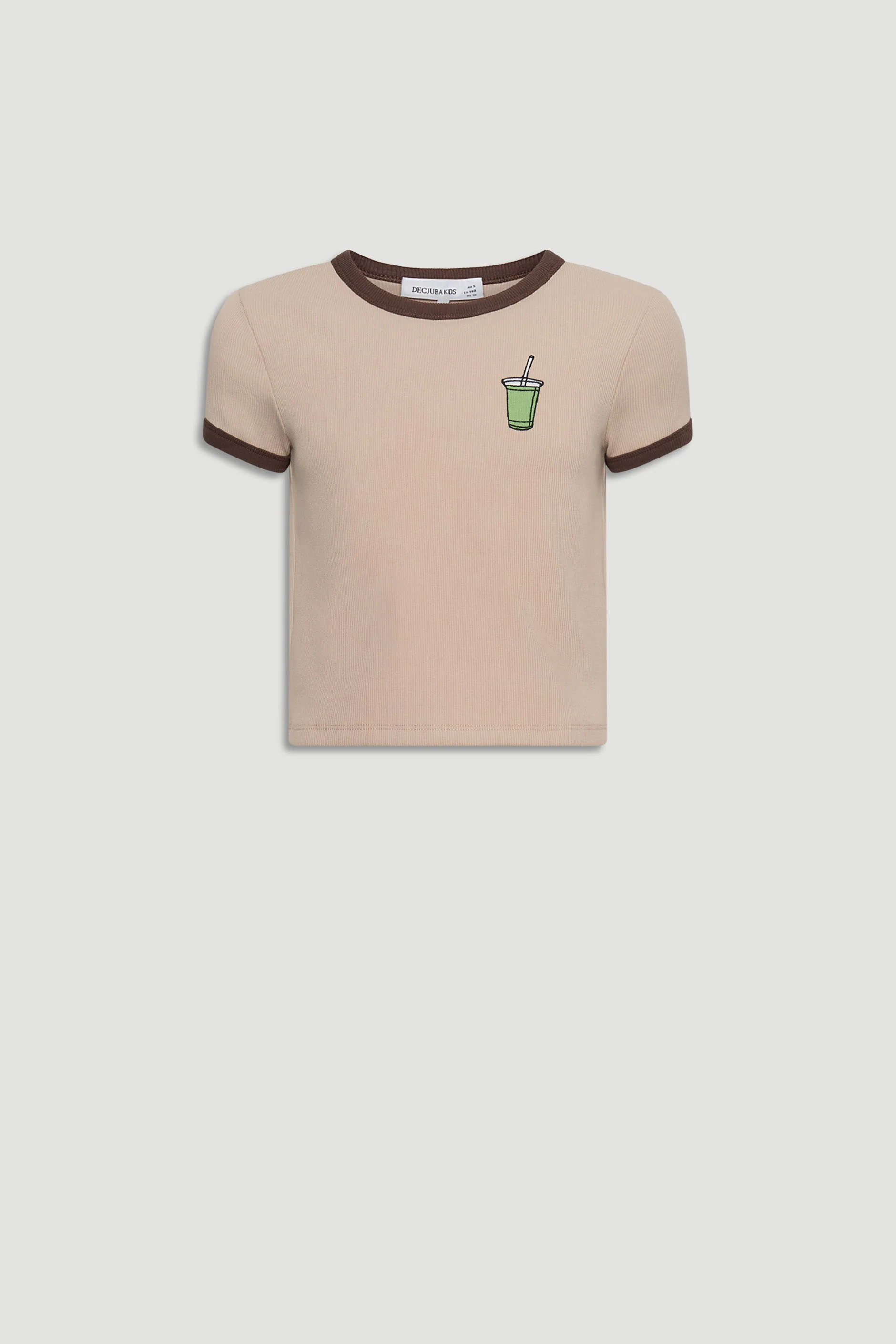 Girls Cropped Ringer Tee - Image 4