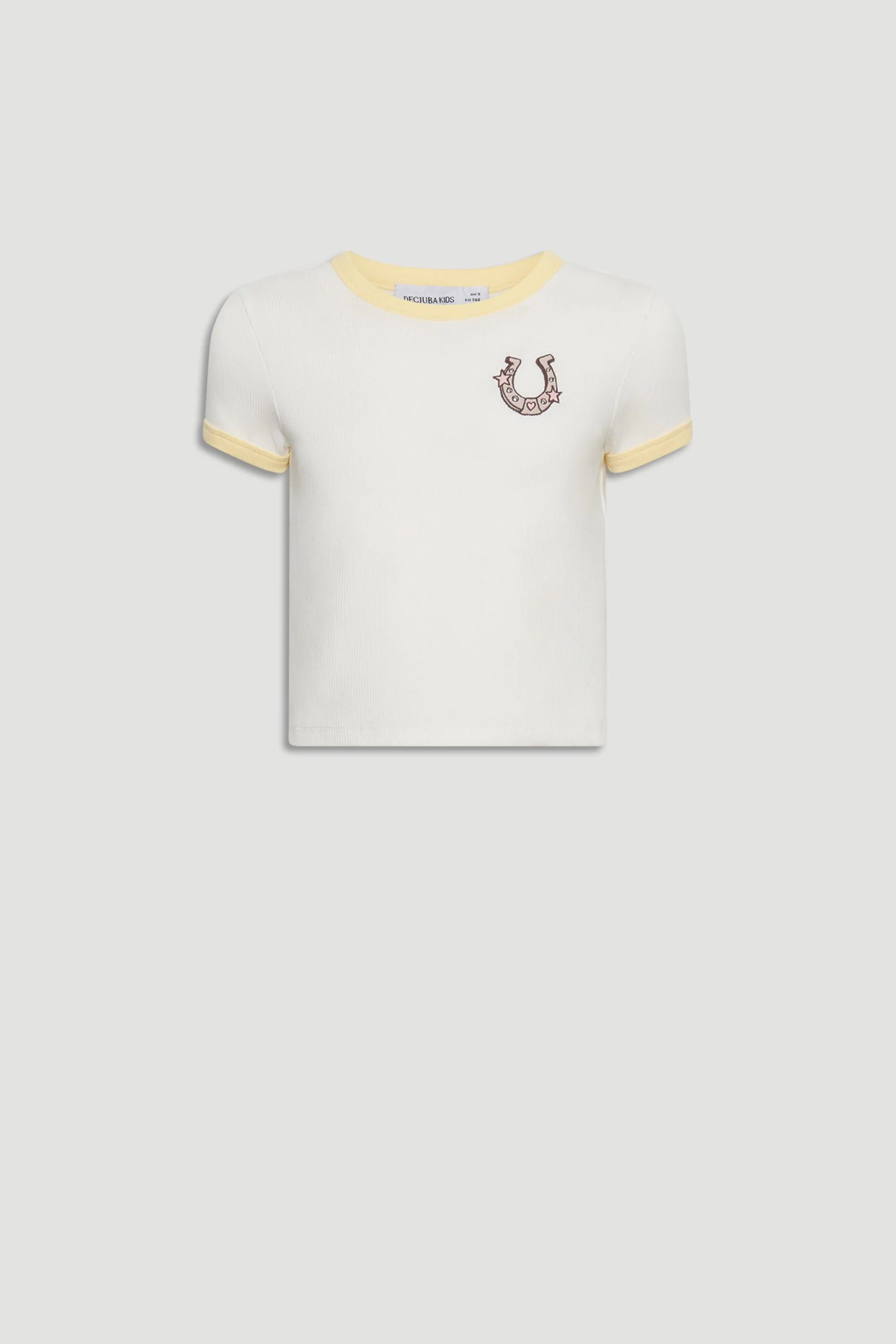 Girls Cropped Ringer Tee - Image 4