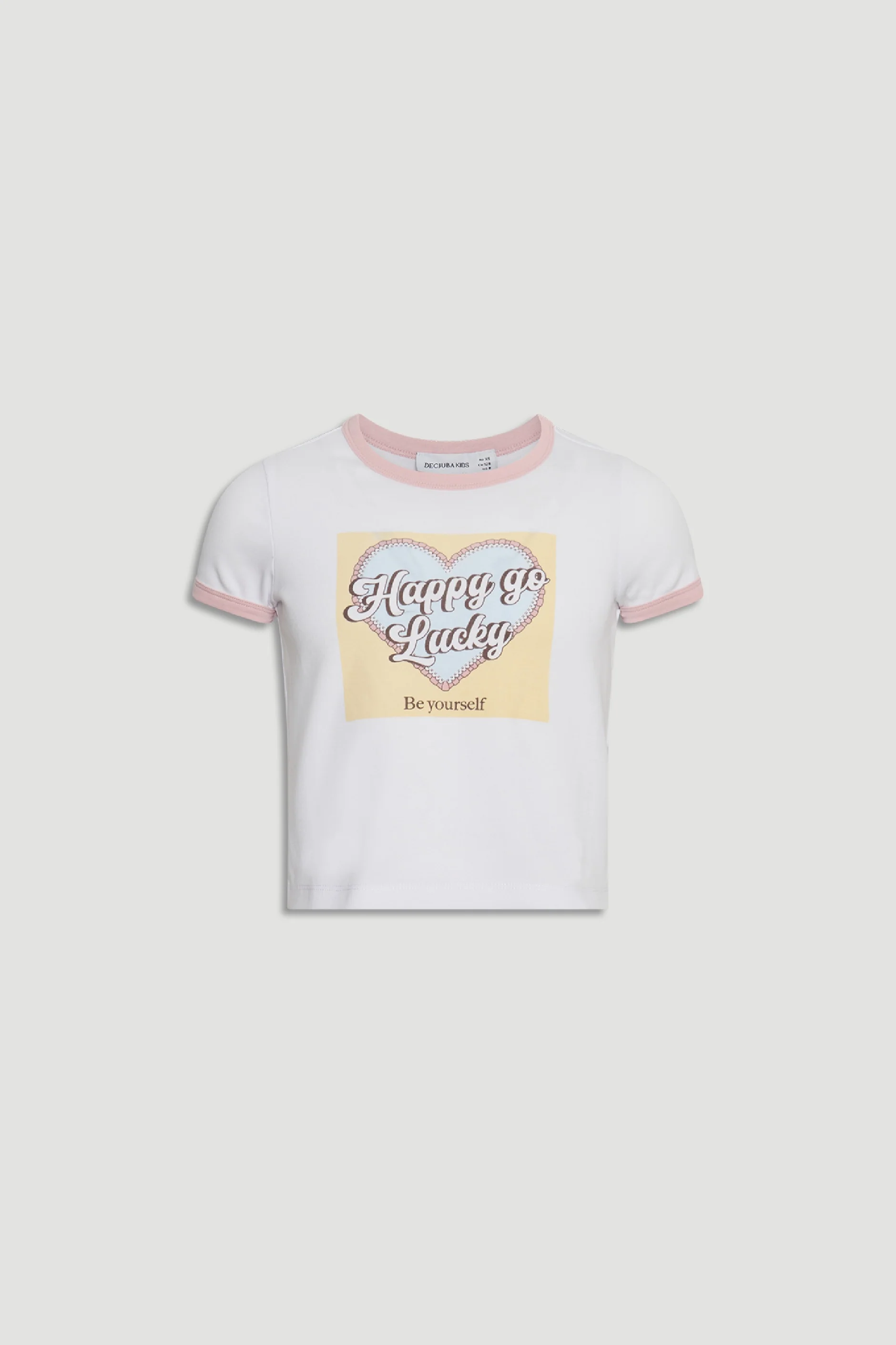 Girls Cropped Ringer Tee - Image 4